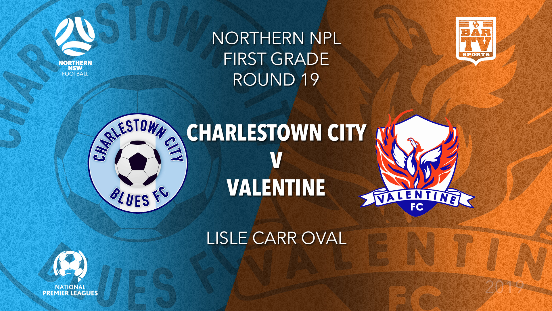 NPL - NNSW Round 19 - Charlestown City Blues FC v Valentine Phoenix FC Slate Image