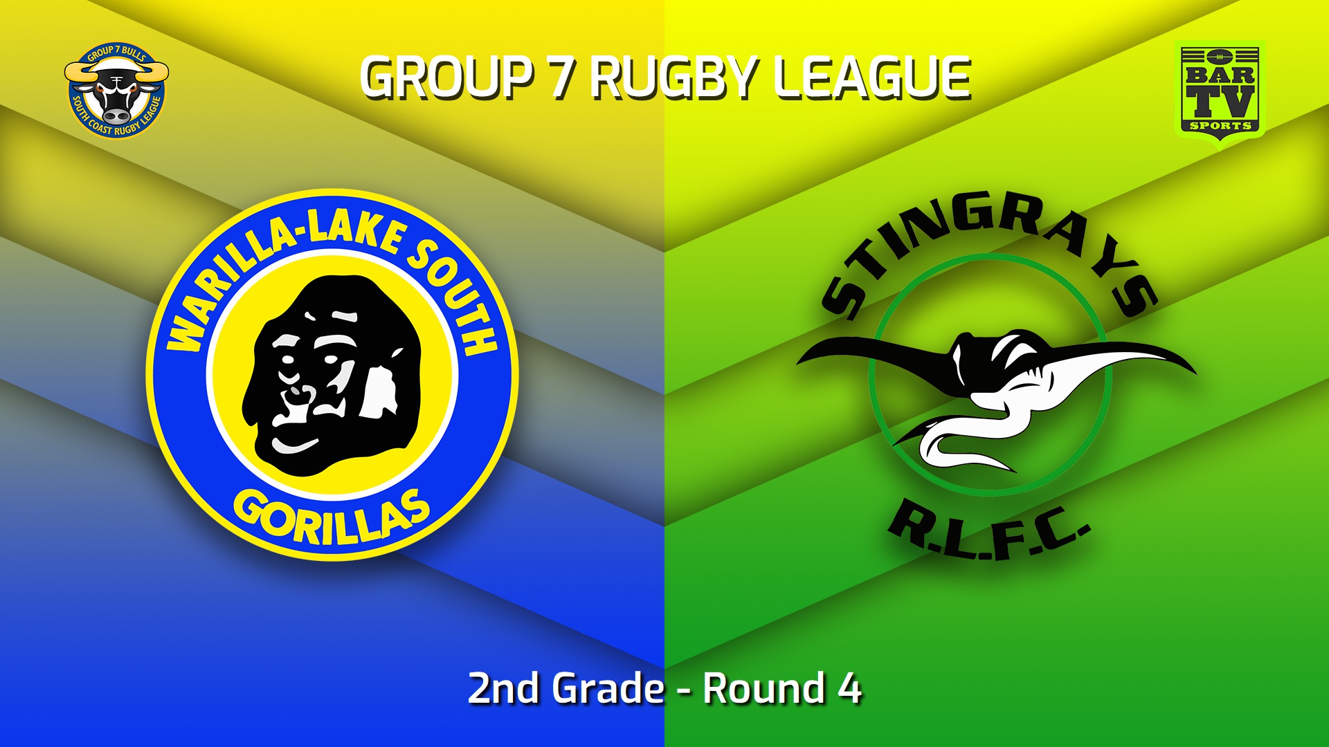 230423-South Coast Round 4 - 2nd Grade - Warilla-Lake South Gorillas v Stingrays of Shellharbour Slate Image