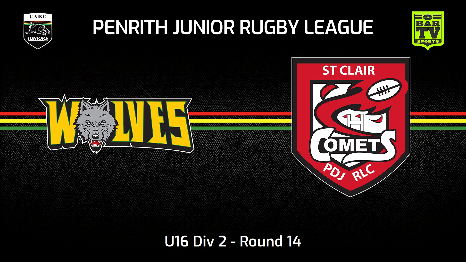 230730-Penrith & District Junior Rugby League Round 14 - U16 Div 2 - Windsor Wolves v St Clair Slate Image