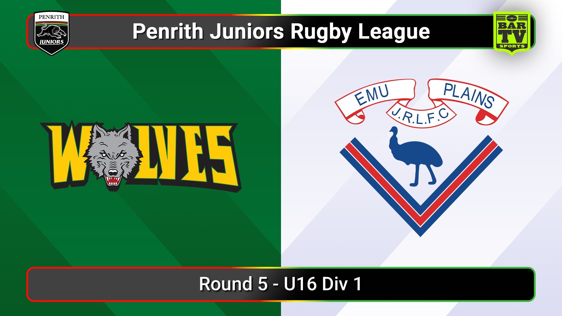 250517-video-Penrith & District Junior Rugby League Round 5 - U16 Div 1 - Windsor Wolves v Emu Plains Slate Image