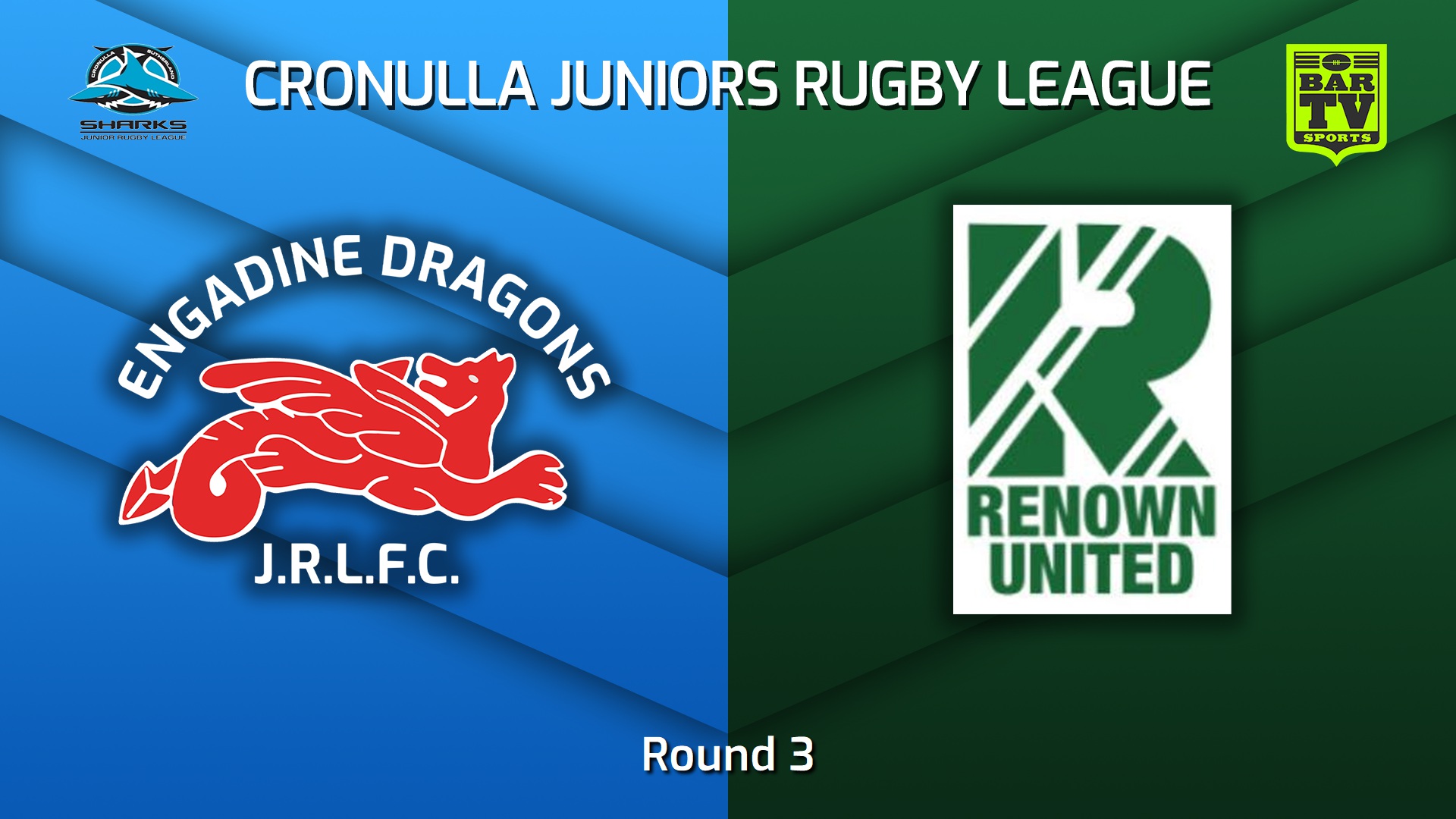 230429-Cronulla Juniors Round 3 - U13 Gold - Engadine Dragons v Renown United Slate Image