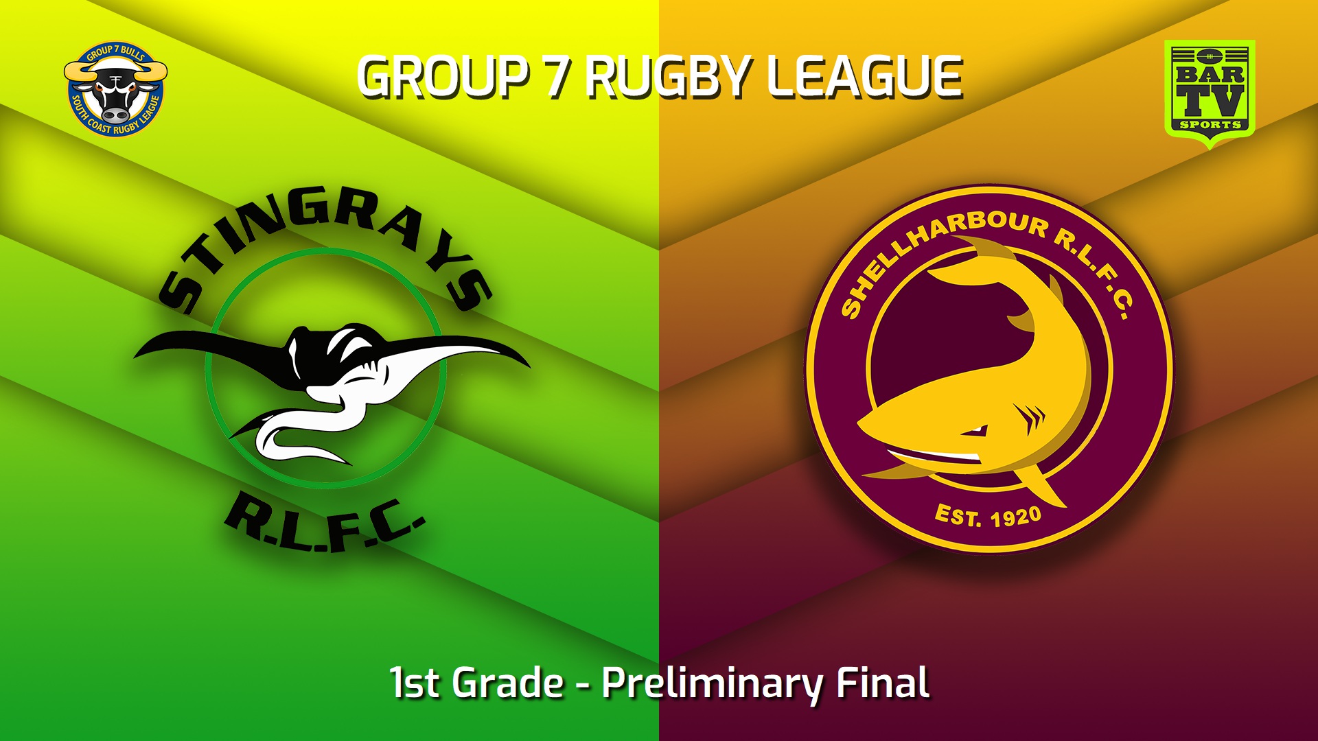 230909-South Coast Preliminary Final - 1st Grade - Stingrays of Shellharbour v Shellharbour Sharks Slate Image