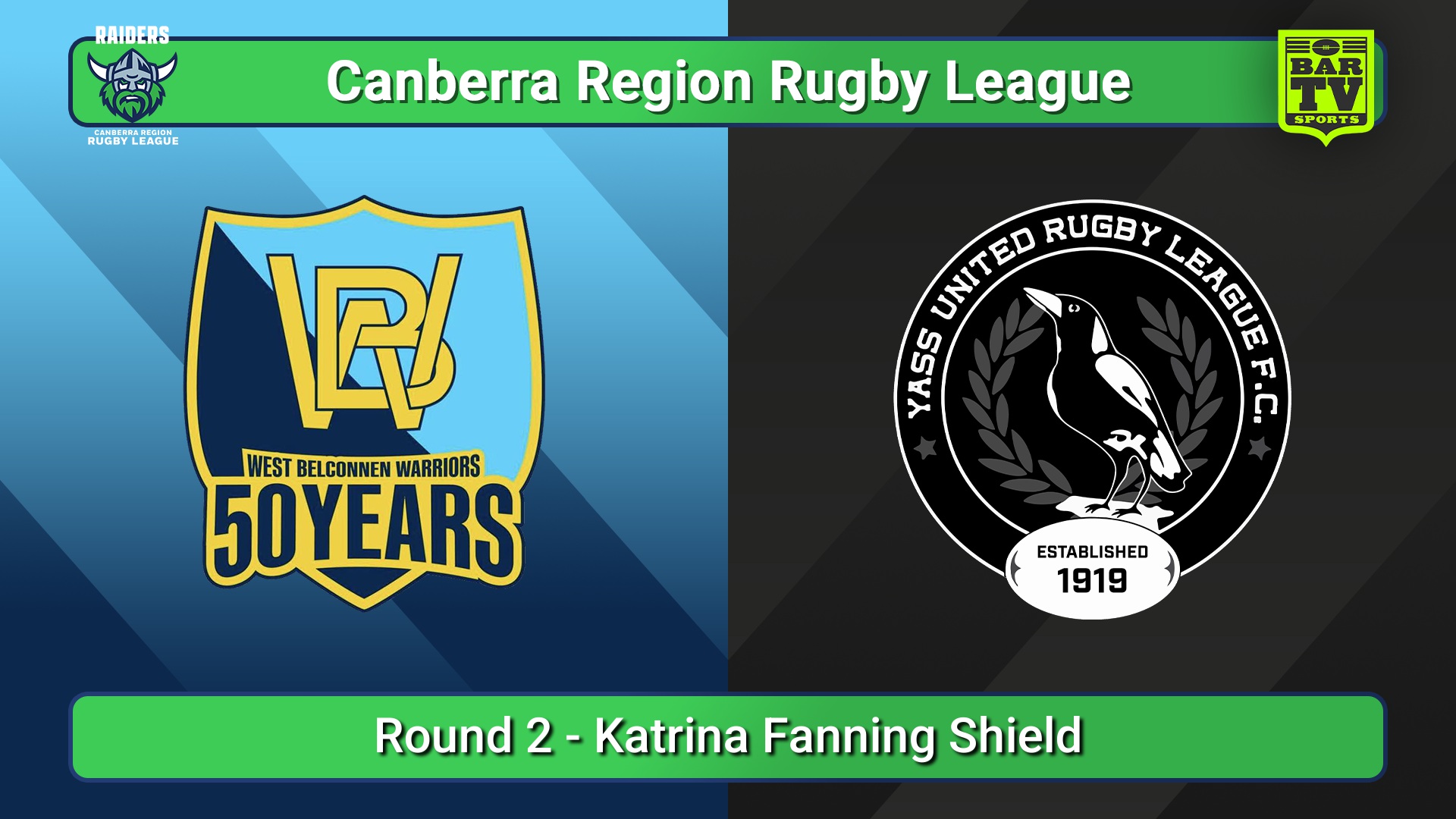 250412-video-Canberra Round 2 - Katrina Fanning Shield - West Belconnen Warriors v Yass Magpies Slate Image