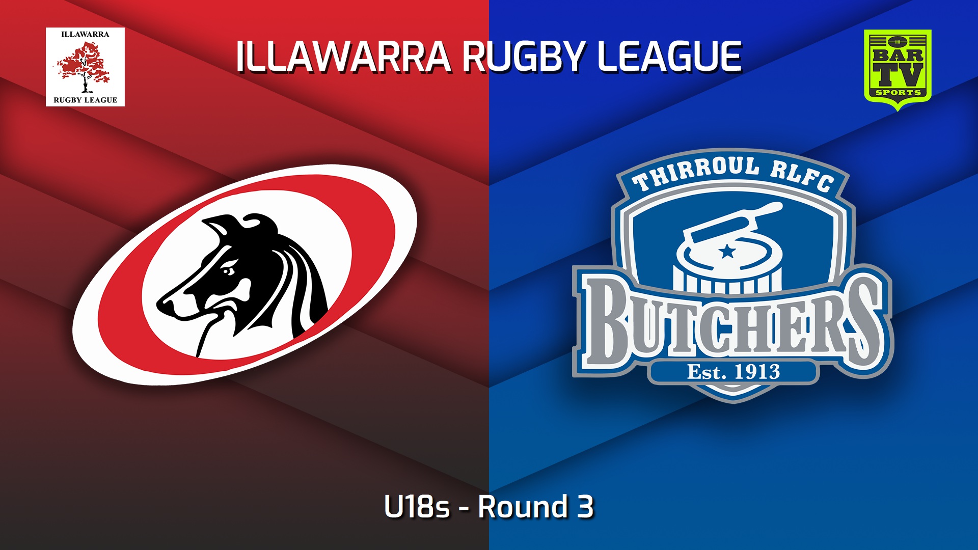 230513-Illawarra Round 3 - U18s - Collegians v Thirroul Butchers Slate Image