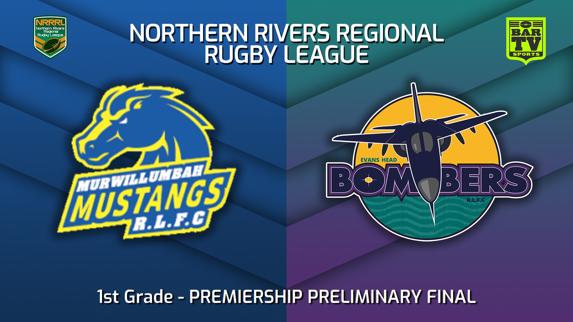 220828-Northern Rivers PREMIERSHIP PRELIMINARY FINAL - 1st Grade - Murwillumbah Mustangs v Evans Head Bombers Slate Image
