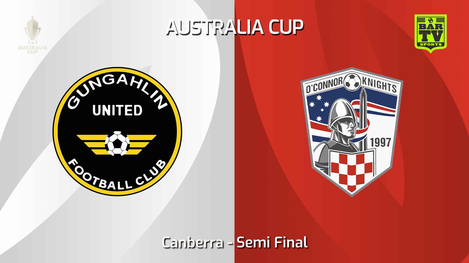 240521-video-Australia Cup Qualifying Canberra Semi Final - Gungahlin United v O'Connor Knights SC Slate Image
