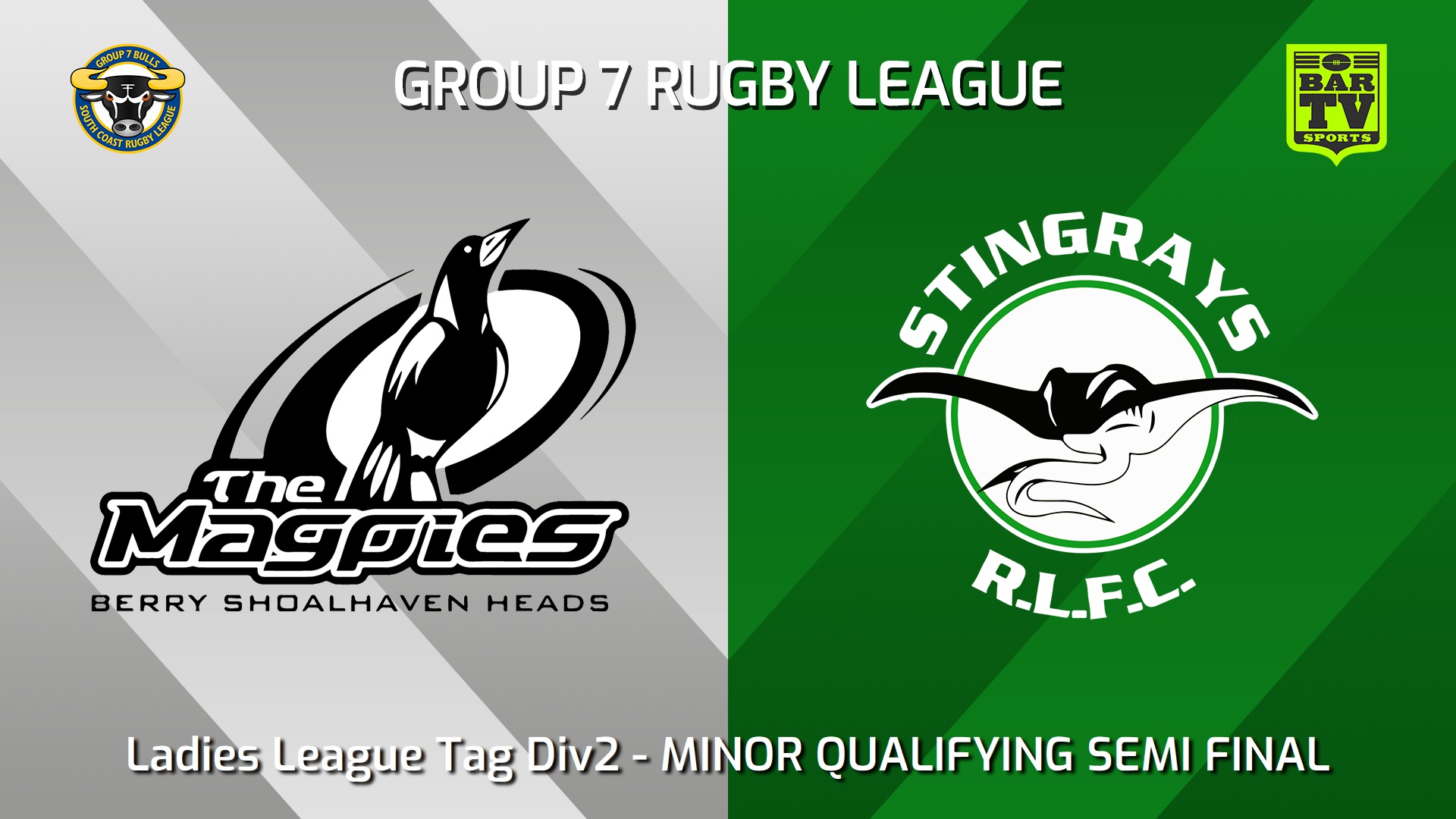 240824-video-South Coast MINOR QUALIFYING SEMI FINAL - Ladies League Tag Div2 - Berry-Shoalhaven Heads Magpies v Stingrays of Shellharbour Slate Image
