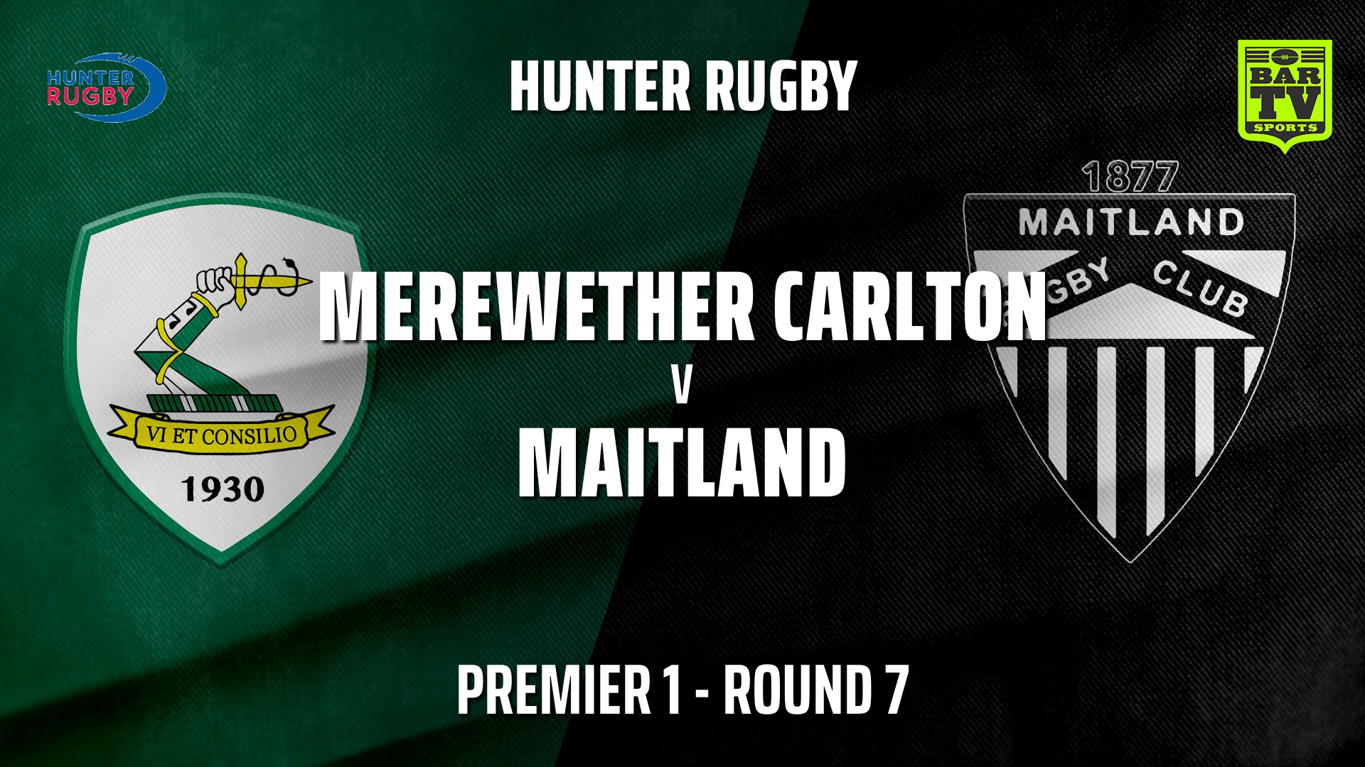 210529-HRU Round 7 - Premier 1 - Merewether Carlton v Maitland Slate Image
