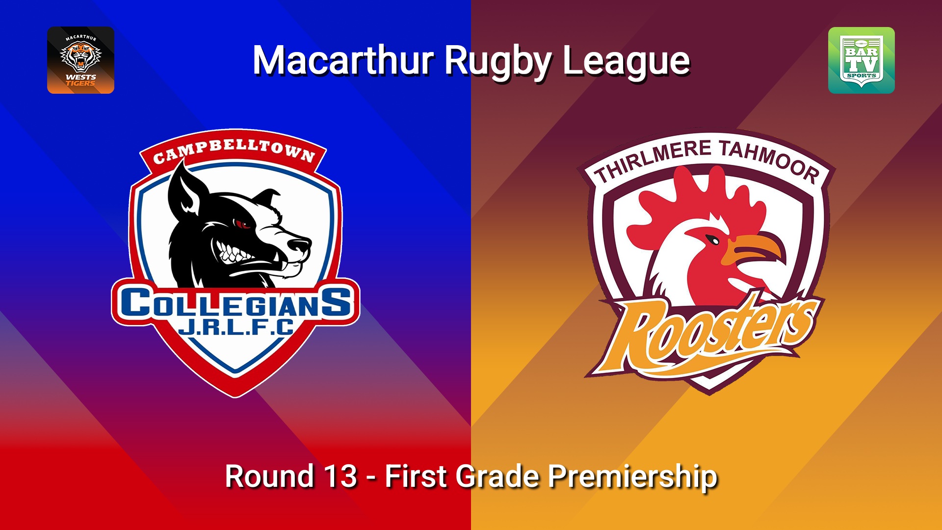 260726-video-Macarthur RL Round 13 - First Grade Premiership - Campbelltown Collegians v Thirlmere Roosters Slate Image