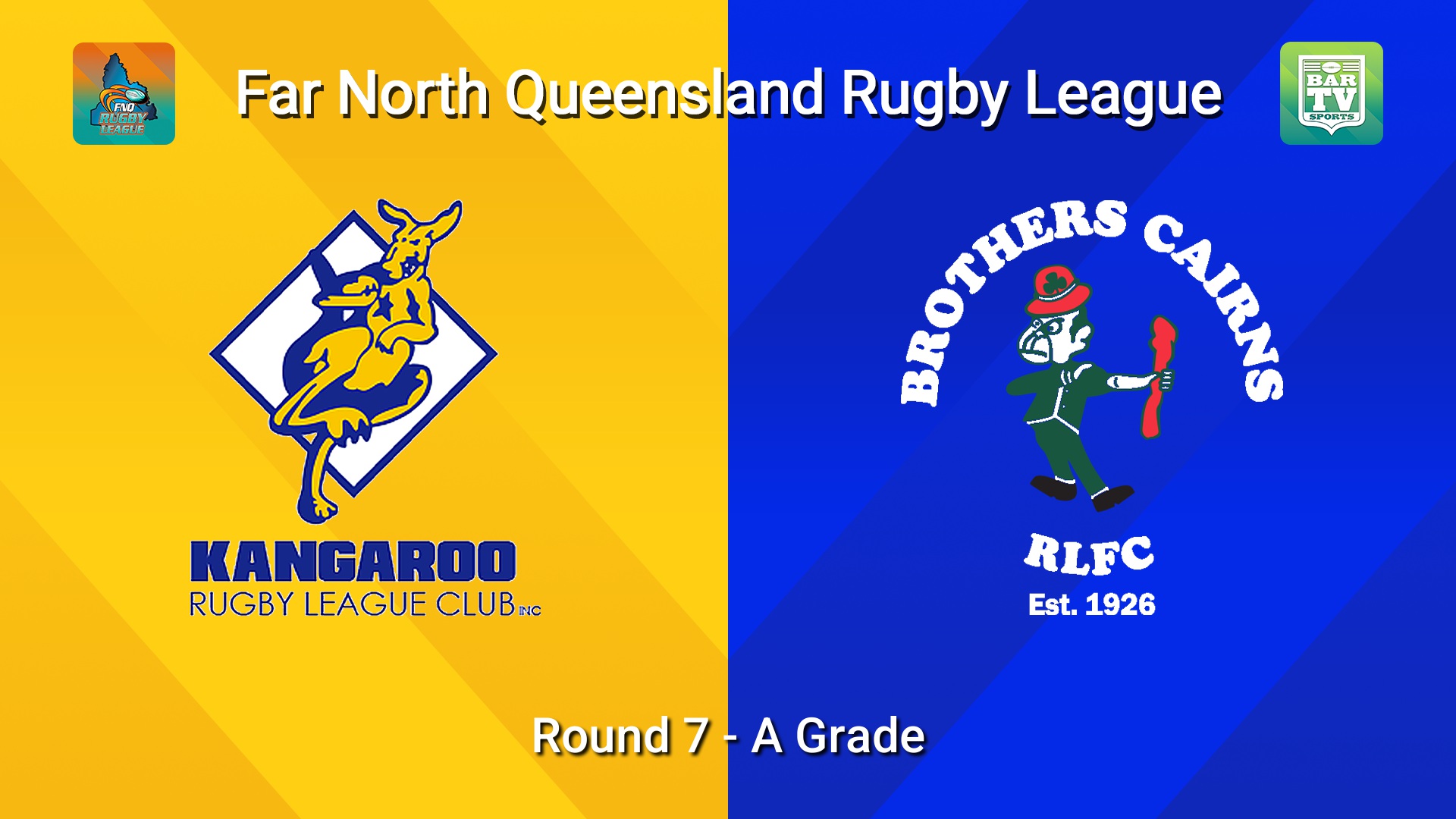 260516-video-FNQ Rugby League Round 7 - Kenfrost Homes A Grade - Cairns Kangaroos v Cairns Brothers  Slate Image