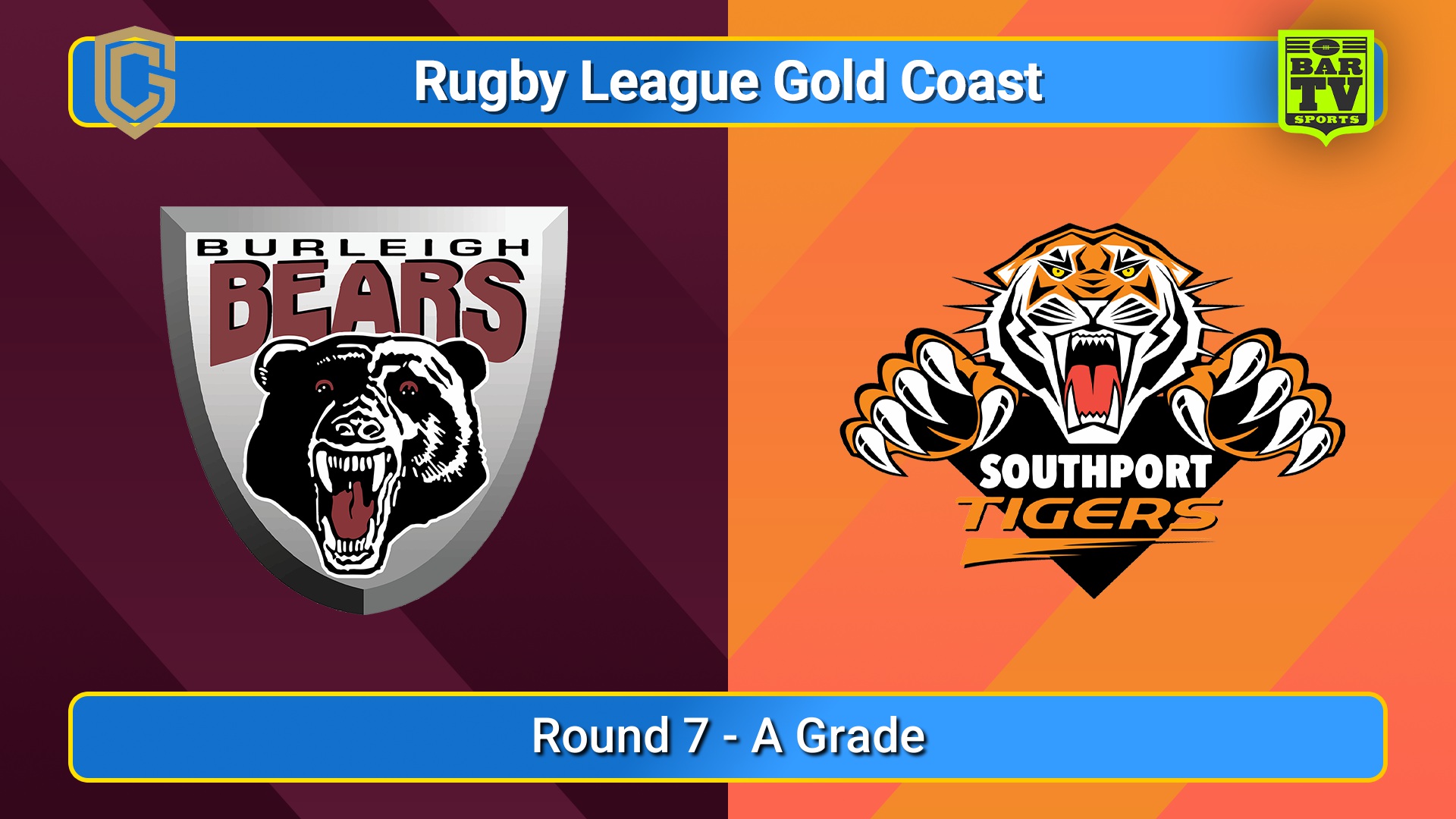250601-video-Gold Coast Round 7 - A Grade - Burleigh v Southport Tigers Slate Image