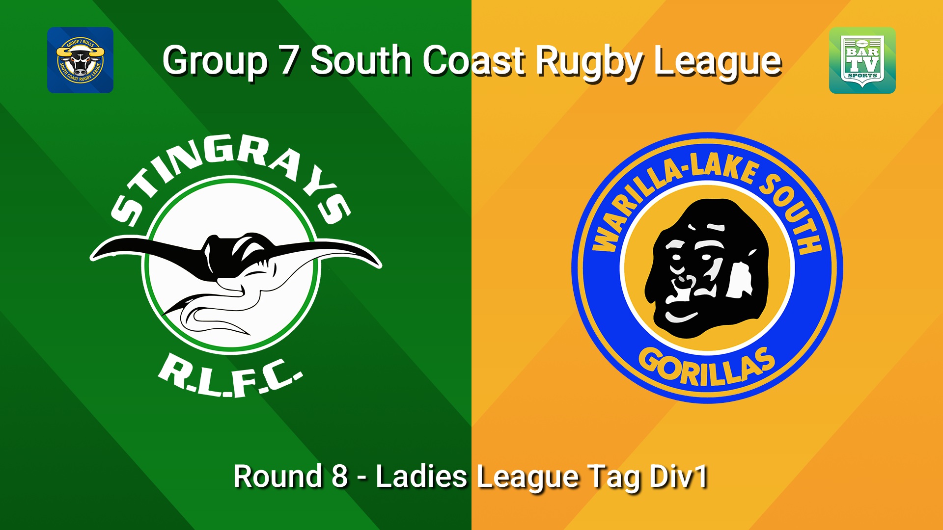 260614-video-South Coast Round 8 - Ladies League Tag Div1 - Stingrays of Shellharbour v Warilla-Lake South Slate Image