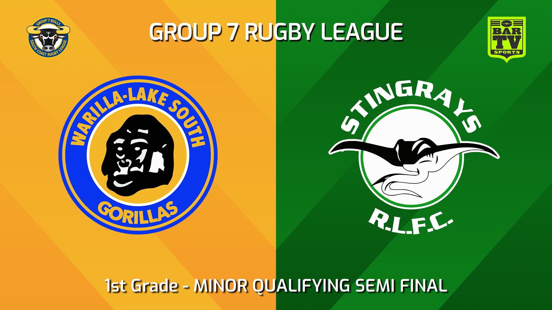 240824-video-South Coast MINOR QUALIFYING SEMI FINAL - 1st Grade - Warilla-Lake South Gorillas v Stingrays of Shellharbour Slate Image