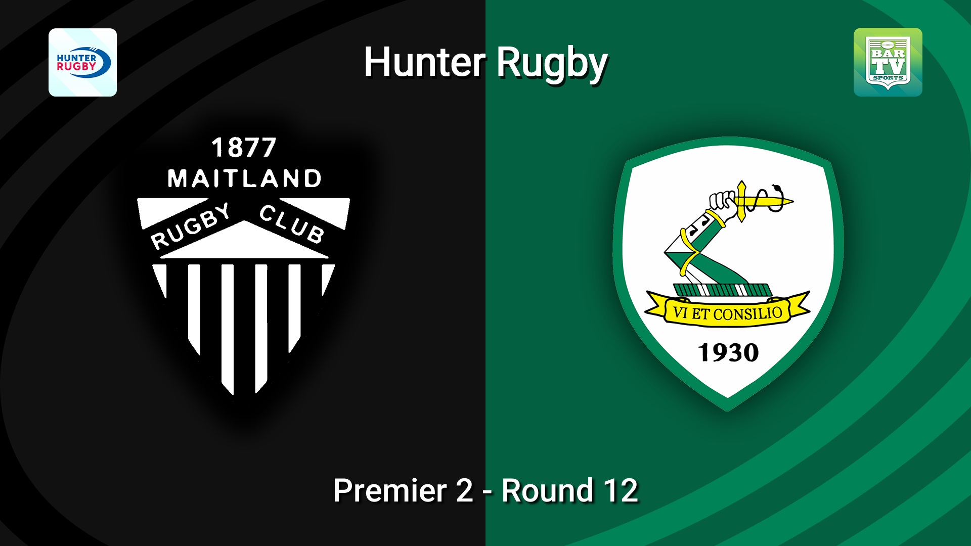 260718-video-Hunter Rugby Round 12 - Premier 2 - Maitland v Merewether Carlton Slate Image