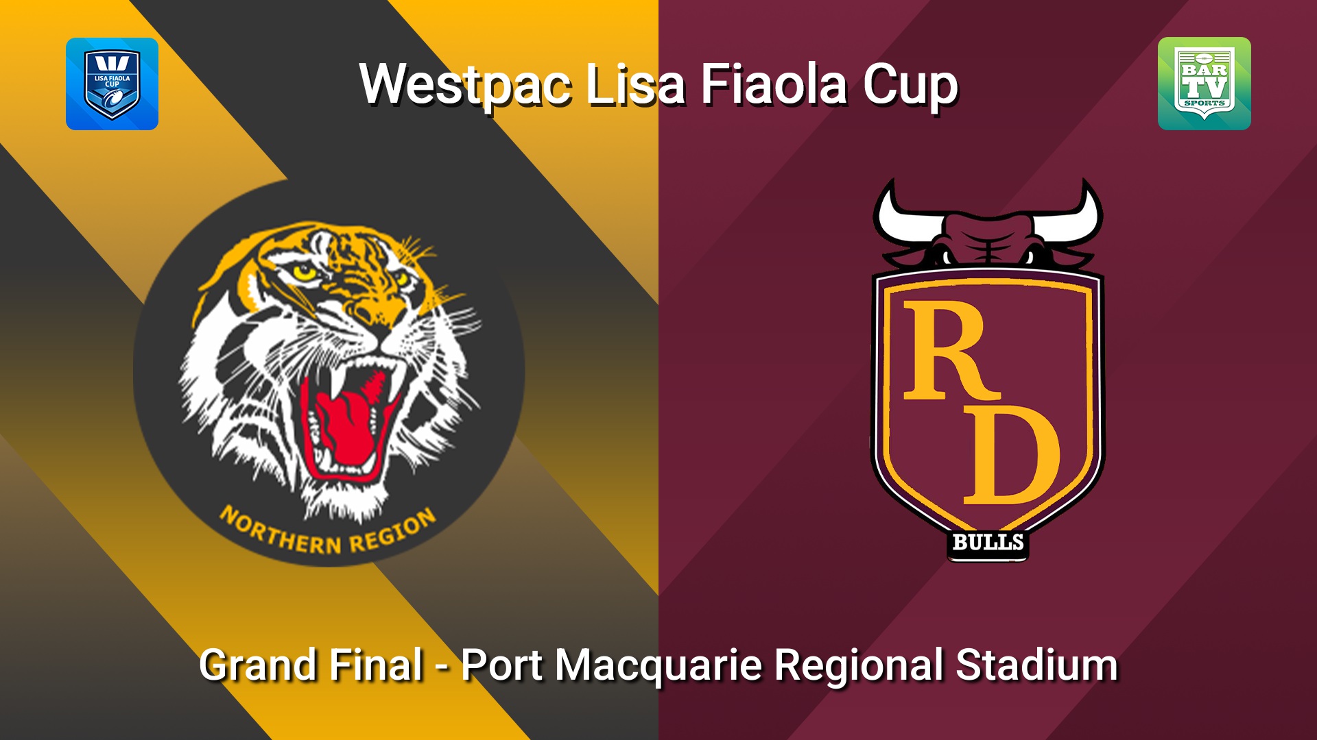 260328-video-Westpac Lisa Fiaola Cup (Regional) Grand Final - Northern Tigers v Riverina Bulls Slate Image