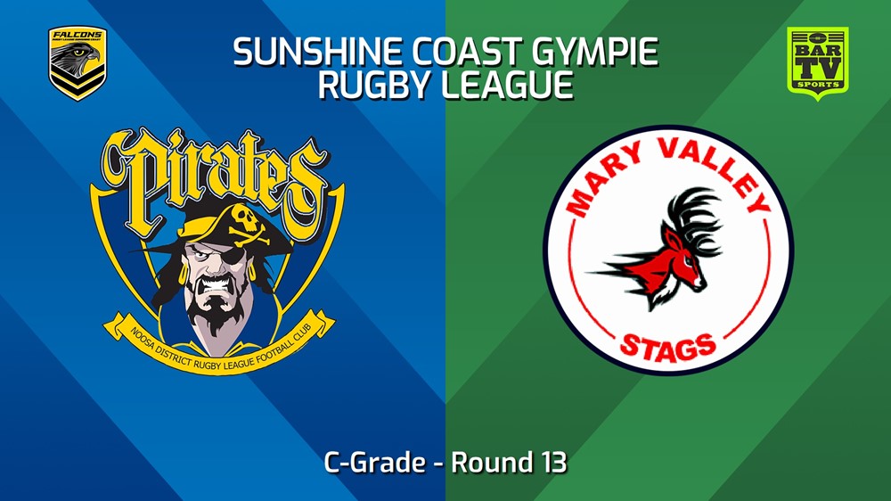 240706-video-Sunshine Coast RL Round 13 - C-Grade - Noosa Pirates v Mary Valley Stags Slate Image