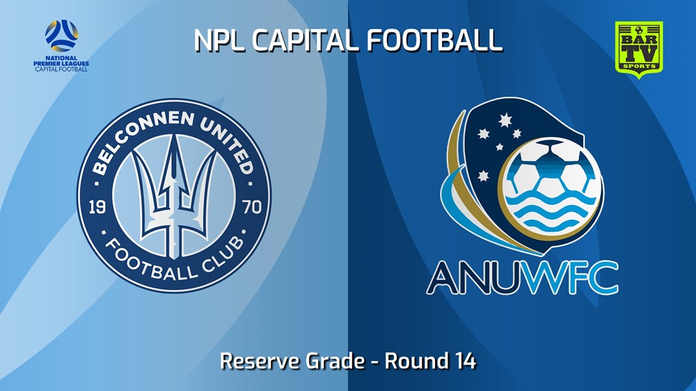 240707-video-NPL Women - Reserve Grade - Capital Football Round 14 - Belconnen United W v ANU WFC Slate Image