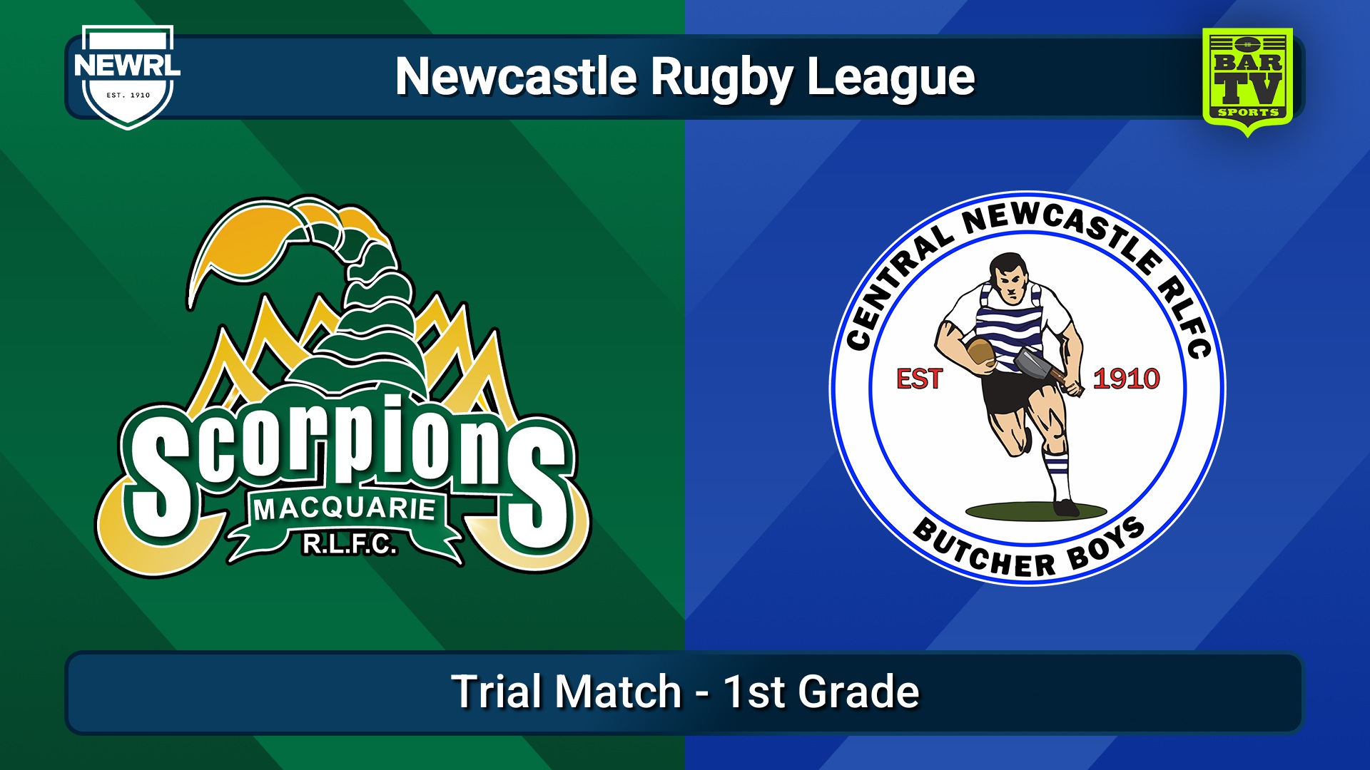 250322-video-Newcastle RL Trial Match - 1st Grade - Macquarie Scorpions v Central Newcastle Slate Image