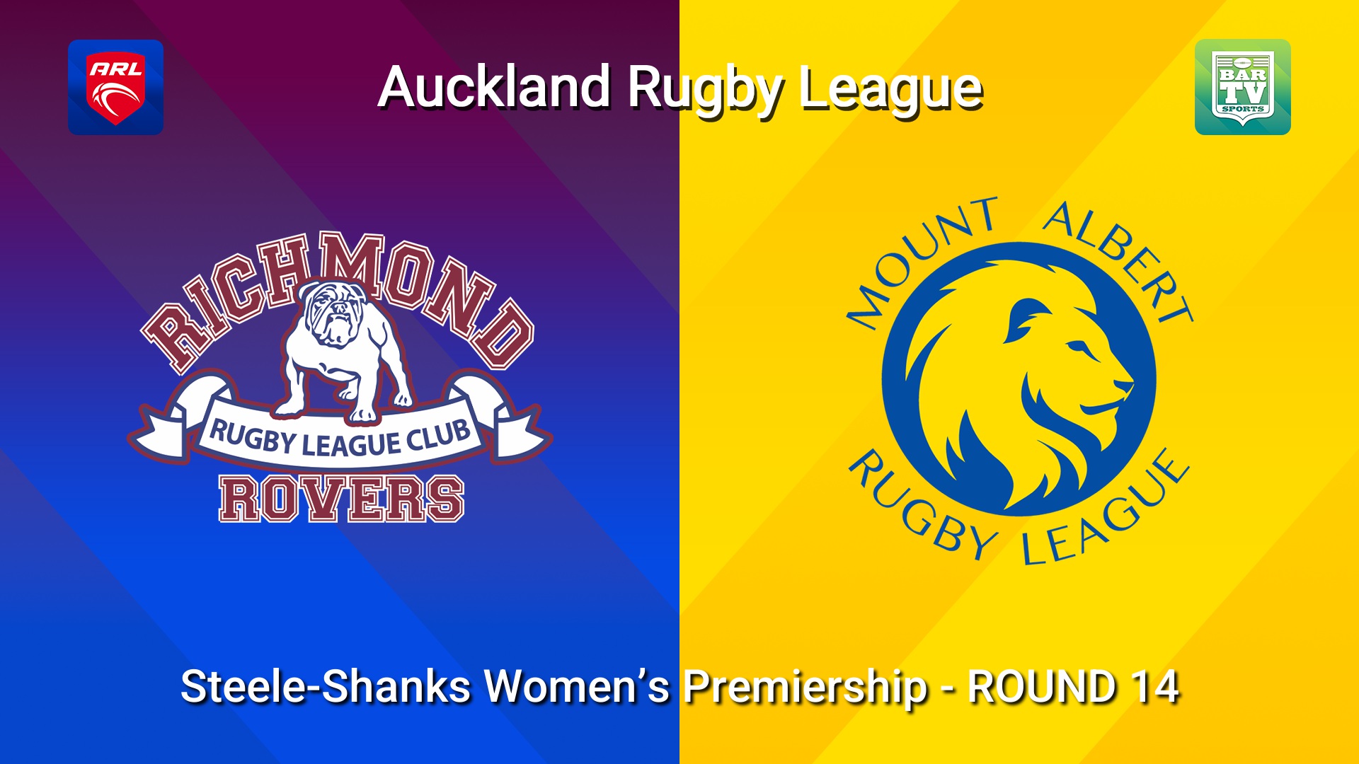 260725-video-Auckland RL ROUND 14 - Steele-Shanks Women’s Premiership - Richmond Rovers v Mt Albert Lions Slate Image