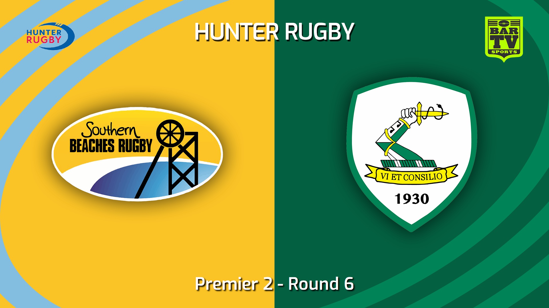 230520-Hunter Rugby Round 6 - Premier 2 - Southern Beaches v Merewether Carlton Slate Image