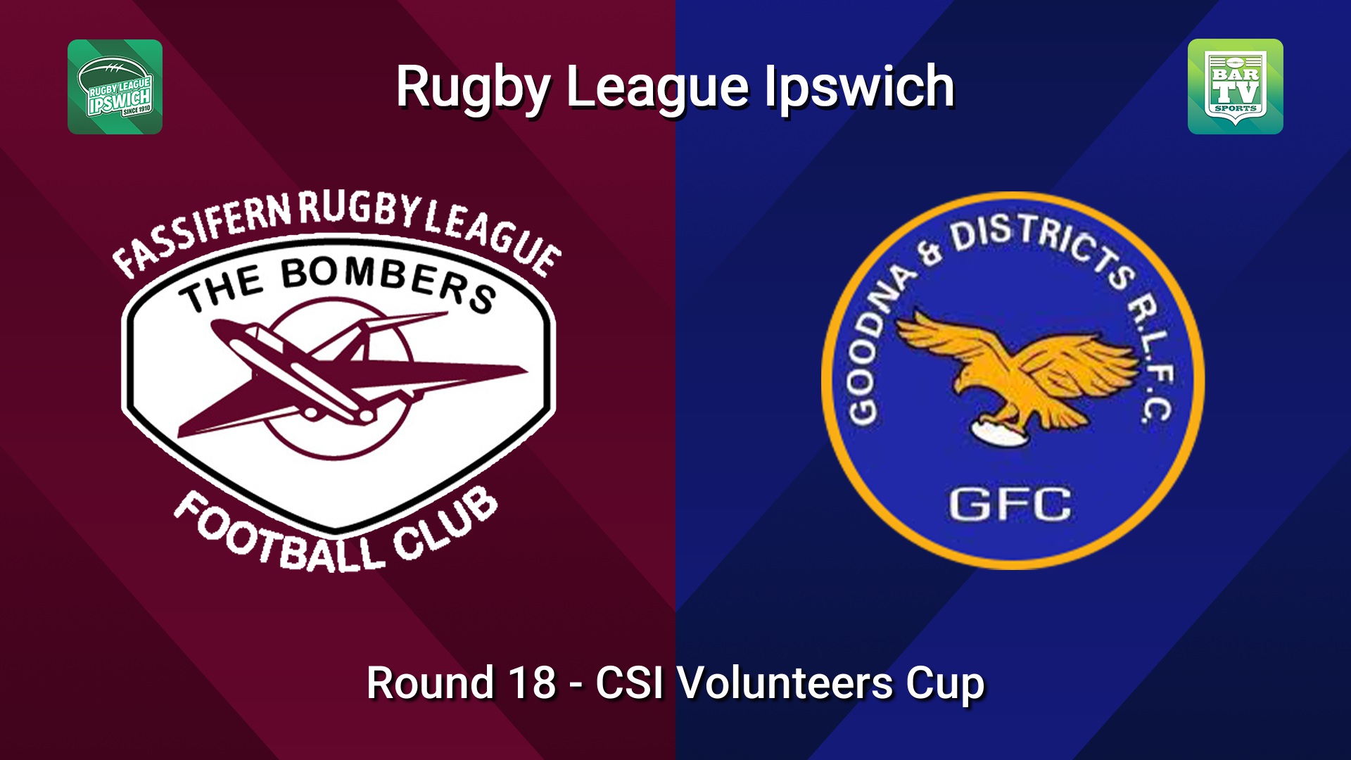 260815-video-Rugby League Ipswich Round 18 - CSI Volunteers Cup - Fassifern Bombers v Goodna Minigame Slate Image