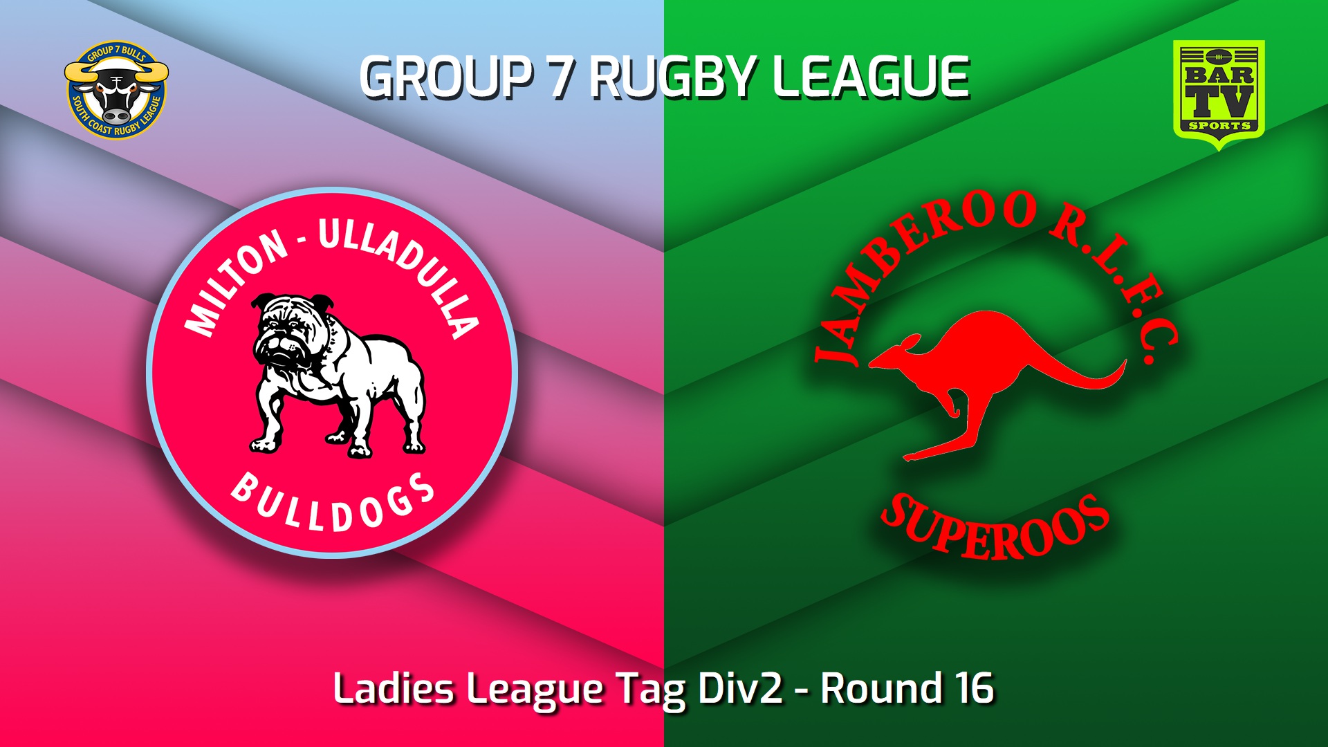 220813-South Coast Round 16 - Ladies League Tag Div2 - Milton-Ulladulla Bulldogs v Jamberoo Slate Image