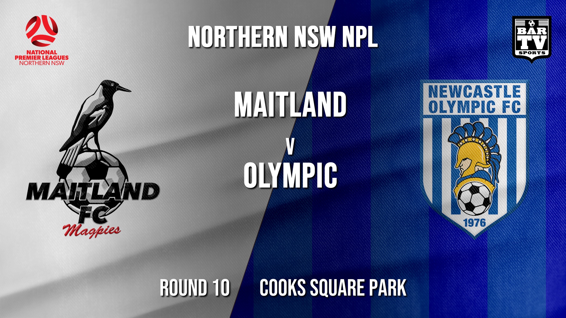 NPL - NNSW Round 10 - Maitland FC v Newcastle Olympic Slate Image