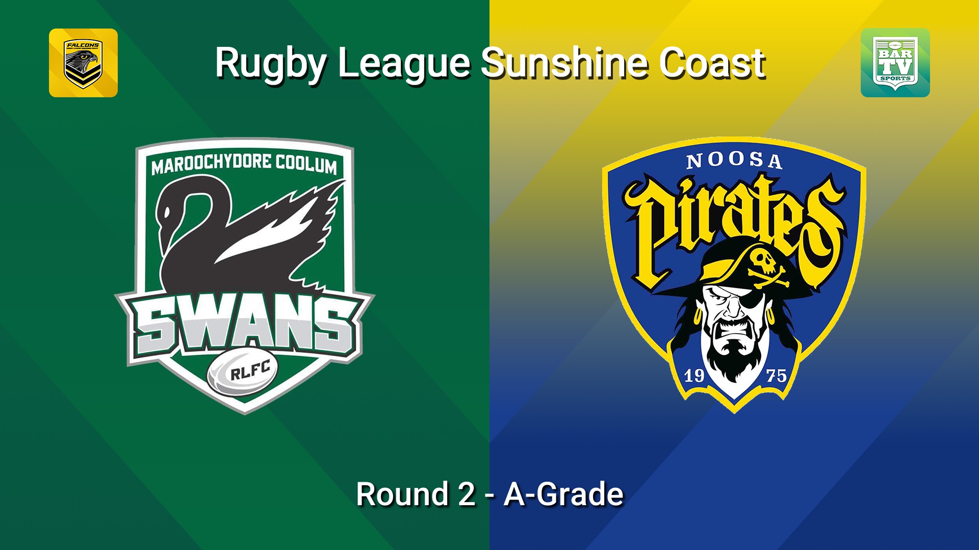 260412-video-Sunshine Coast RL Round 2 - A-Grade - Maroochydore Swans v Noosa Pirates Slate Image