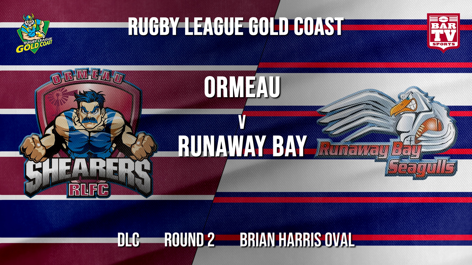RLGC Round 2 - DLC - Ormeau Shearers v Runaway Bay Slate Image