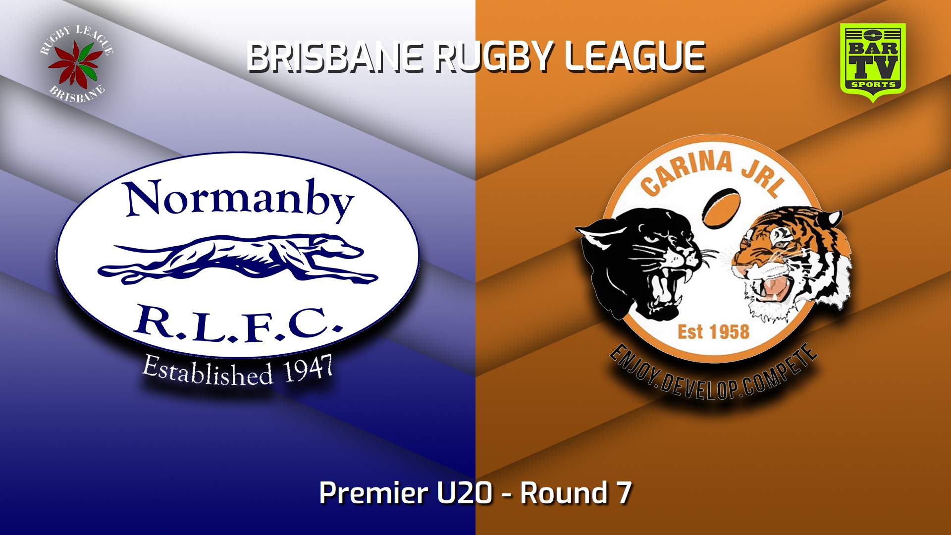 230513-BRL Round 7 - Premier U20 - Normanby Hounds v Carina Juniors Slate Image