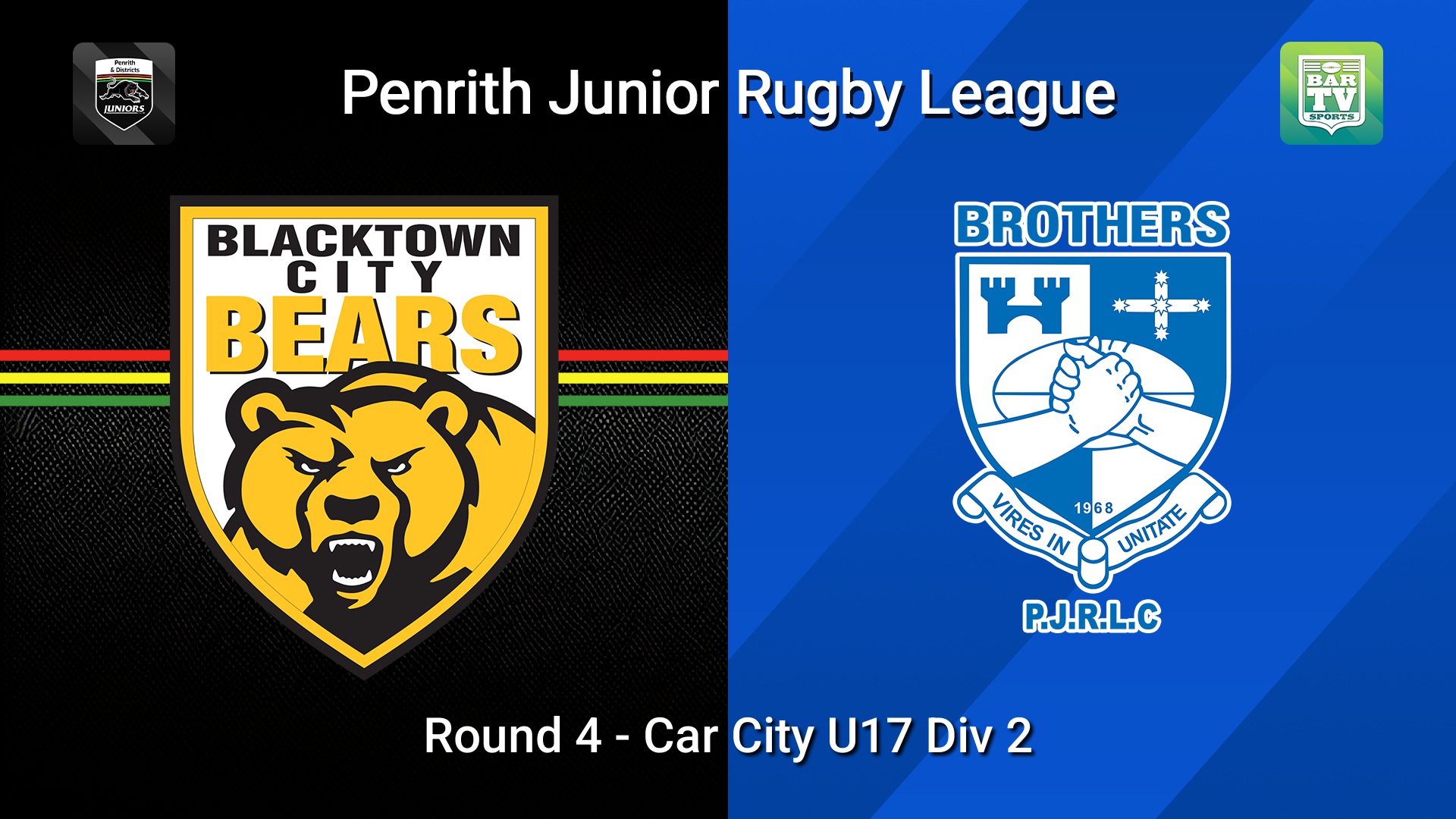 260516-video-Penrith & District Junior Rugby League Round 4 - Car City U17 Div 2 - Blacktown City v Brothers Slate Image
