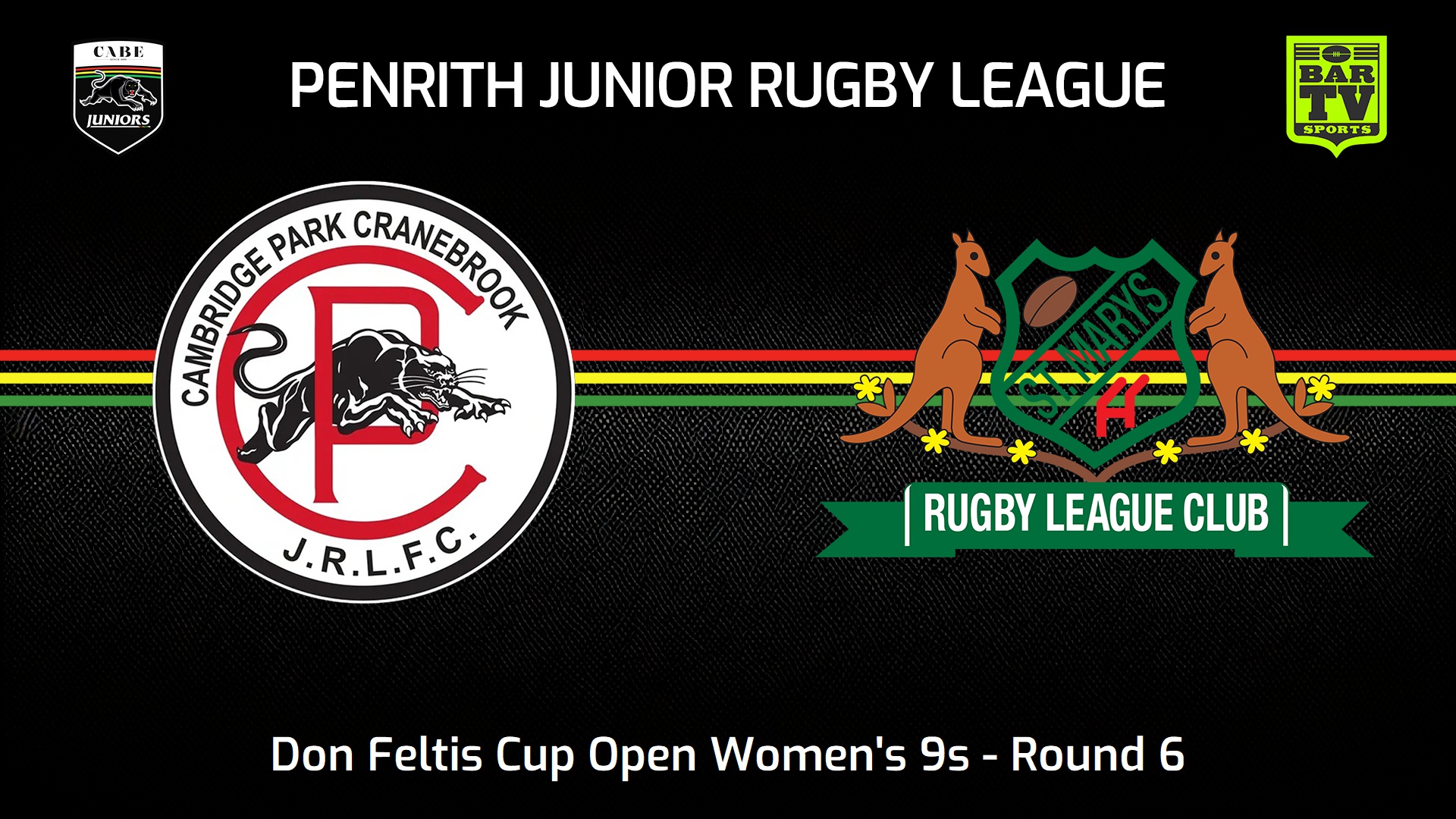 240811-video-Penrith & District Junior Rugby League Round 6 - Don Feltis Cup Open Women's 9s - Cambridge Park v St Marys Slate Image