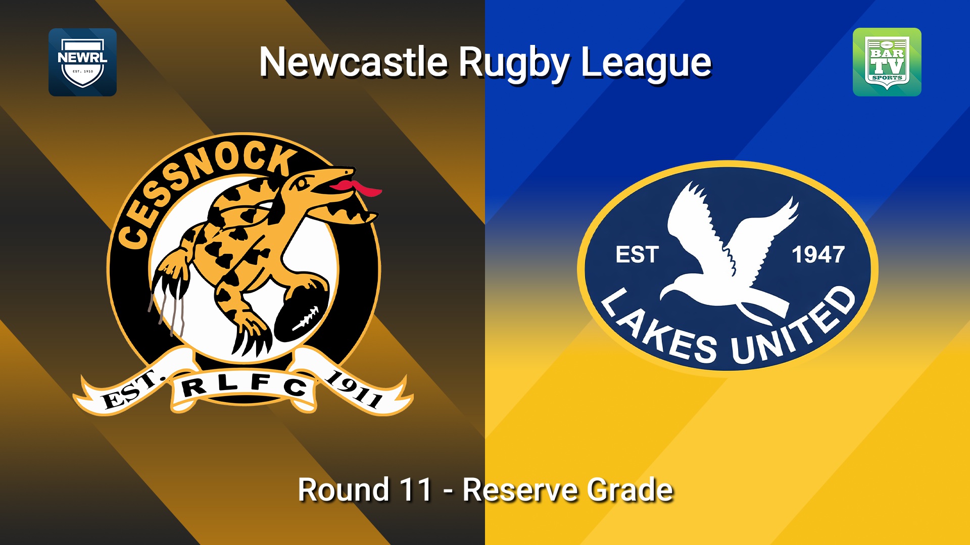 260627-video-Newcastle RL Round 11 - Reserve Grade - Cessnock Goannas v Lakes United Seagulls Slate Image
