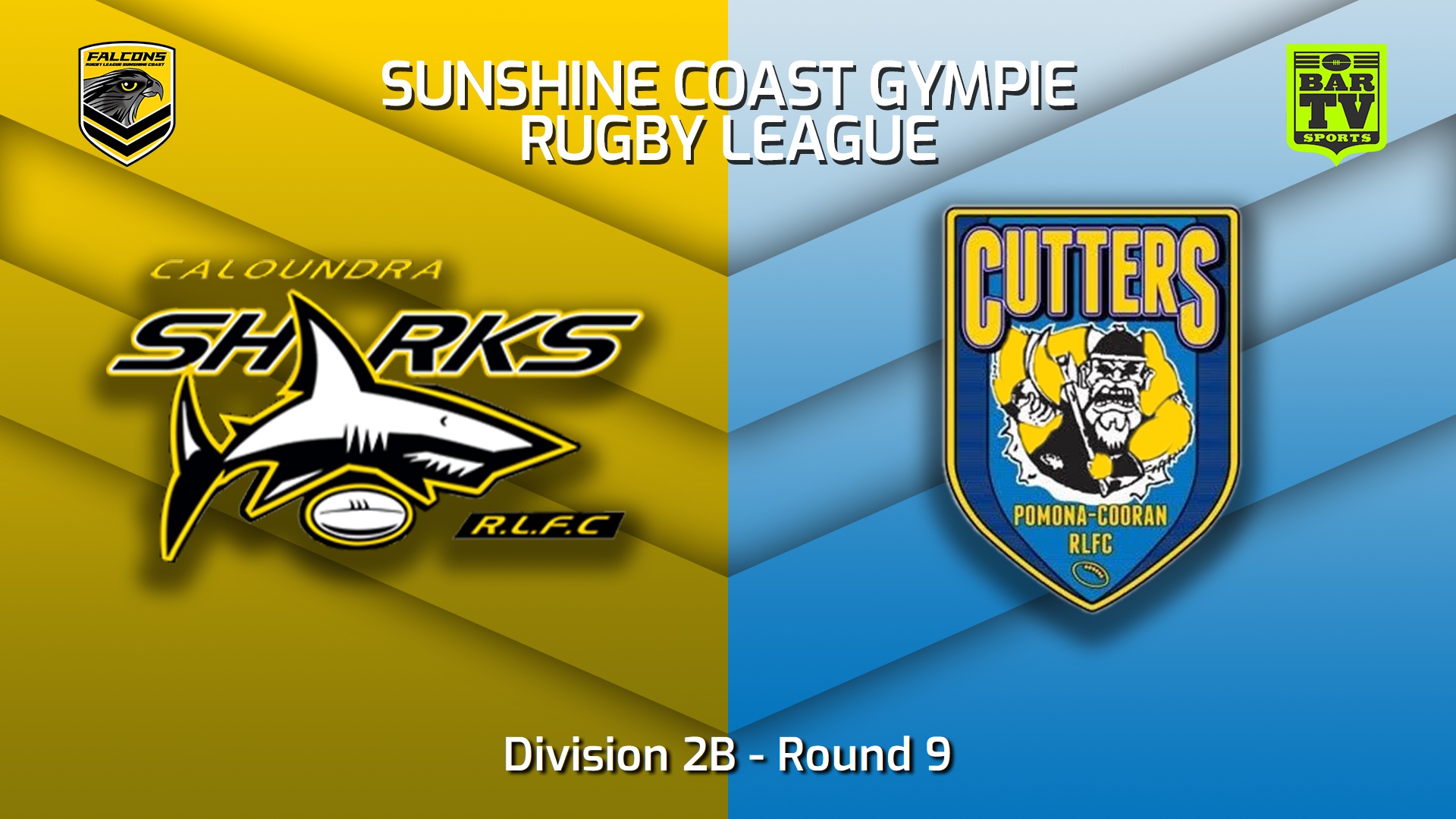 220618-Sunshine Coast RL Round 9 - Division 2B - Caloundra Sharks v Pomona Cooran Cutters Slate Image