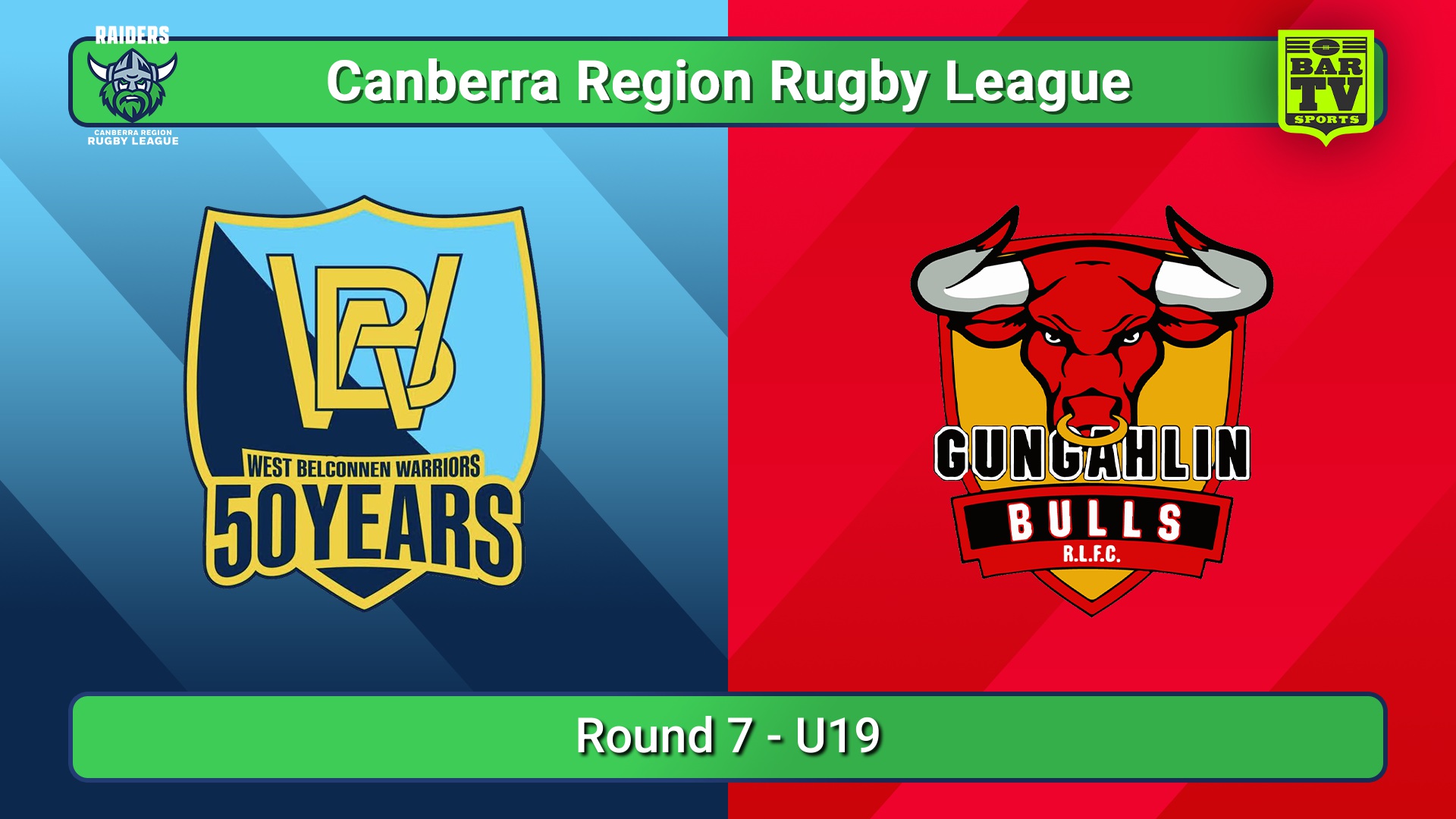 250823-video-Canberra Round 7 - U19 - West Belconnen Warriors v Gungahlin Bulls Slate Image