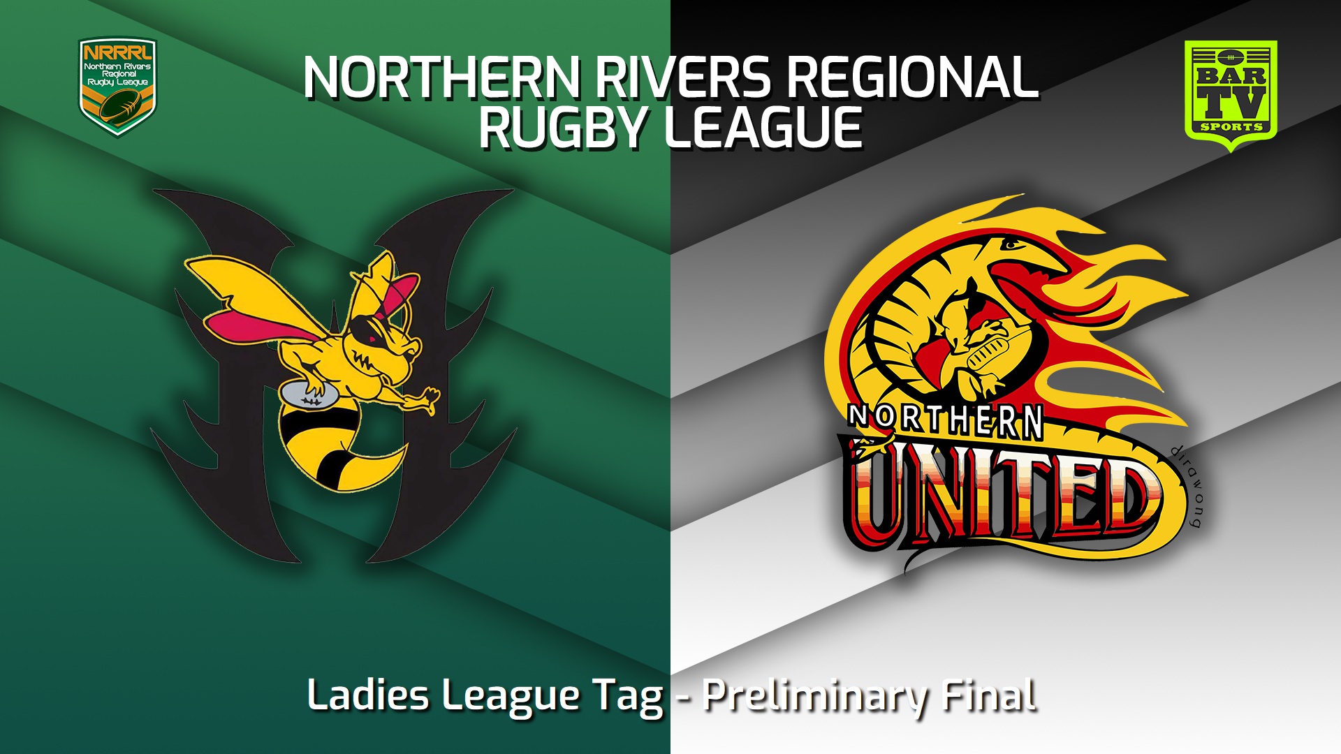 220828-Northern Rivers Preliminary Final - Ladies League Tag - Cudgen Hornets v Northern United Slate Image