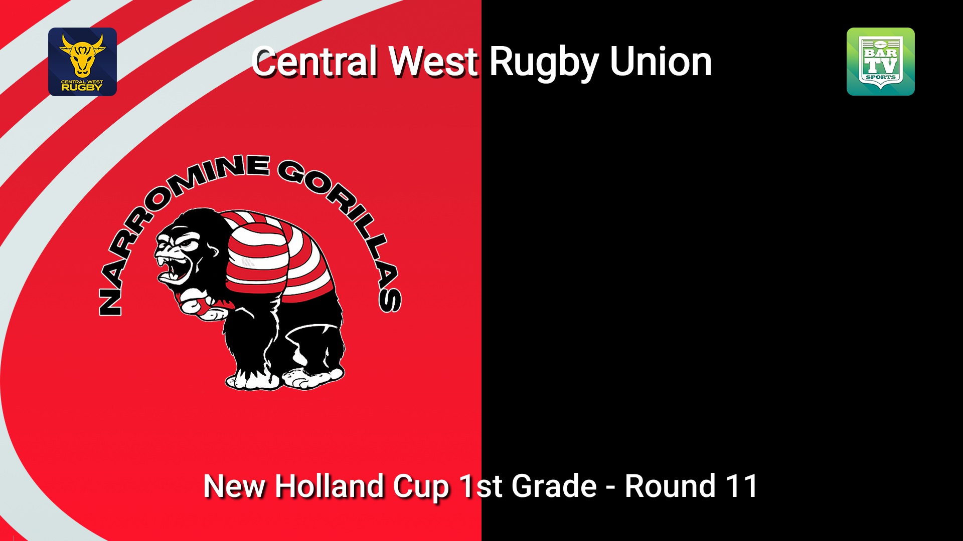 260711-video-Central West Rugby Round 11 - New Holland Cup 1st Grade - Narromine Gorillas v CSU Mitchell Slate Image