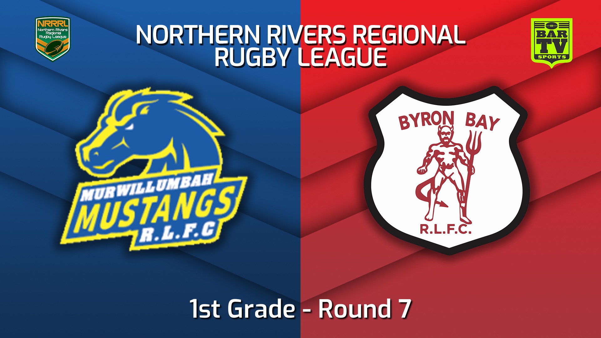 220605-Northern Rivers Round 7 - 1st Grade - Murwillumbah Mustangs v Byron Bay Red Devils Slate Image