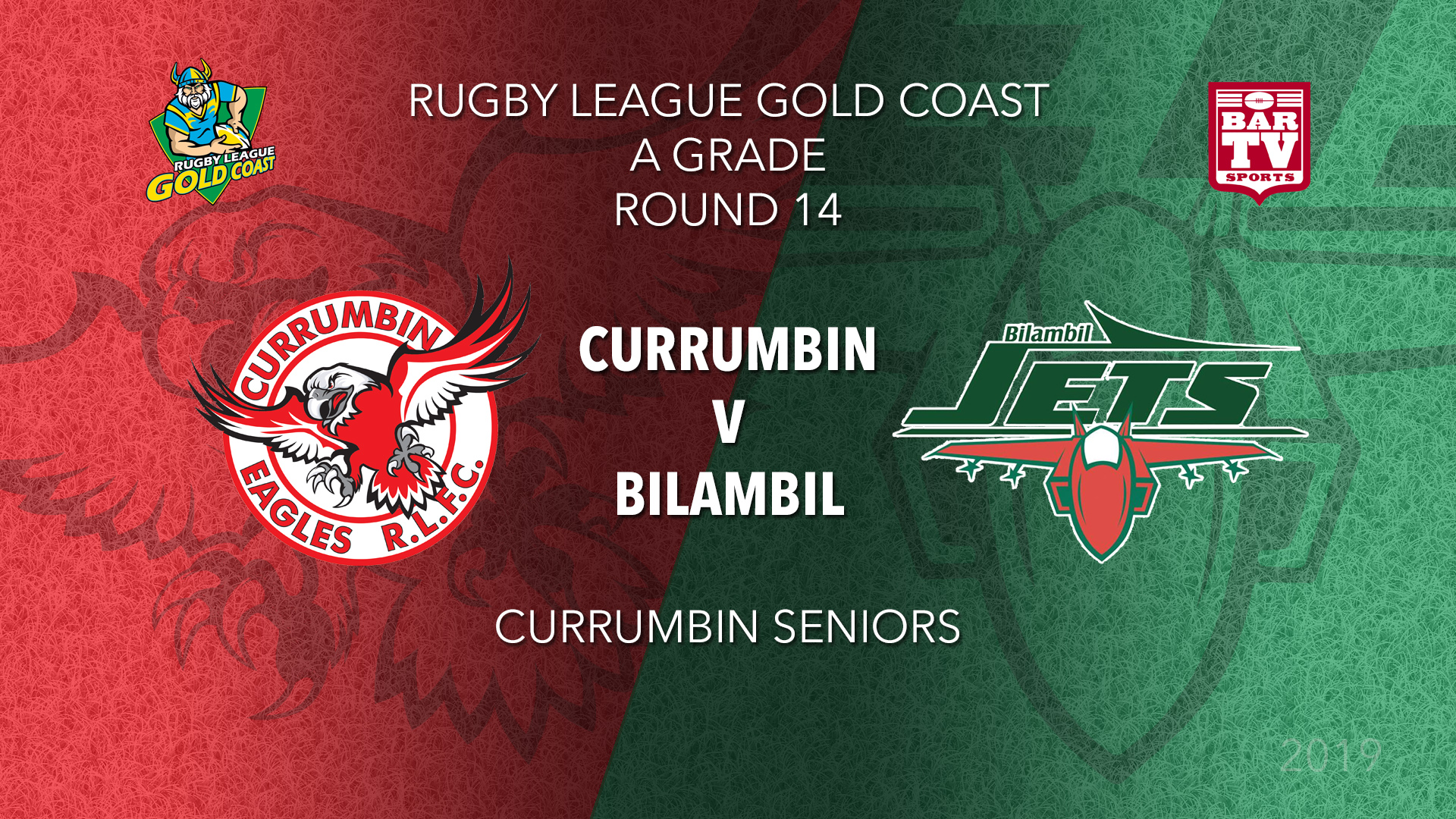 RLGC Round 14 - A Grade - Currumbin Eagles v Bilambil Jets Slate Image