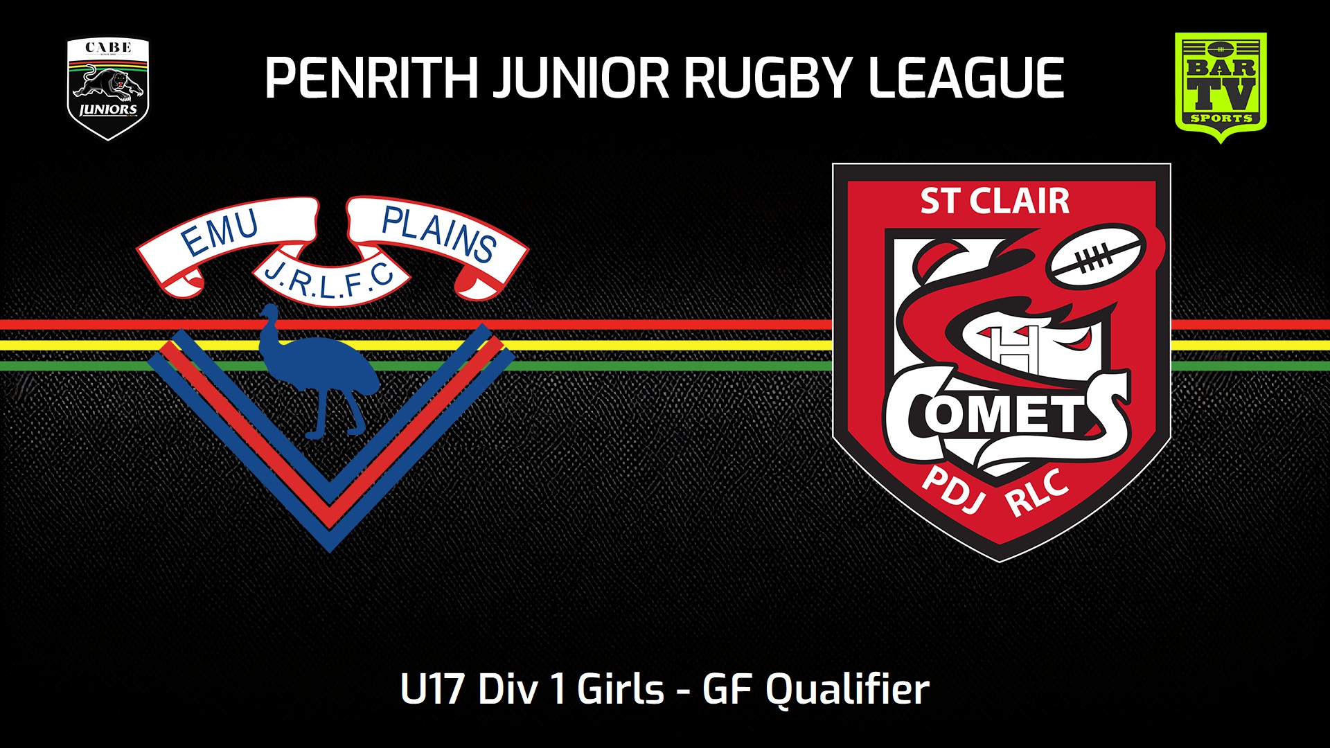 230820-Penrith & District Junior Rugby League GF Qualifier - U17 Div 1 Girls - Emu Plains RLFC v St Clair Slate Image