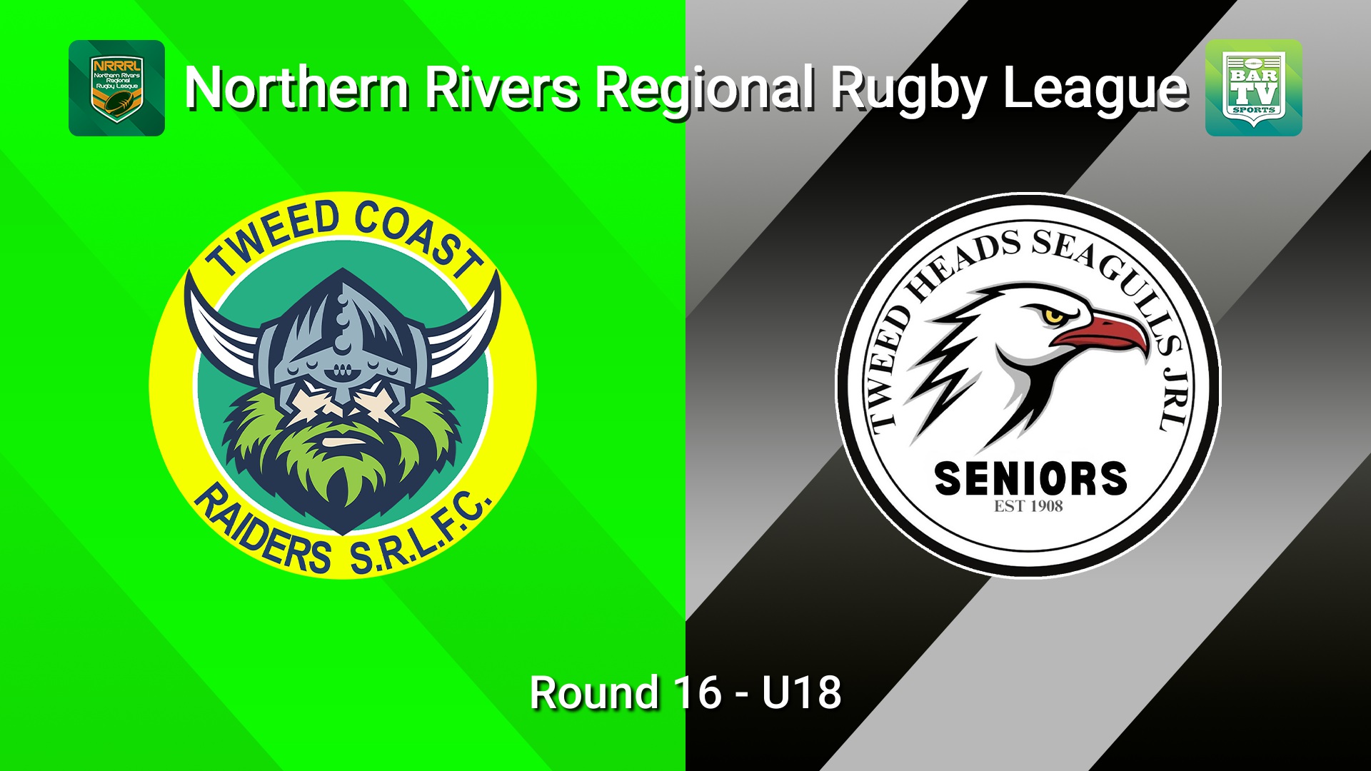 260816-video-Northern Rivers Round 16 - U18 - Tweed Coast Raiders v Tweed Heads Slate Image