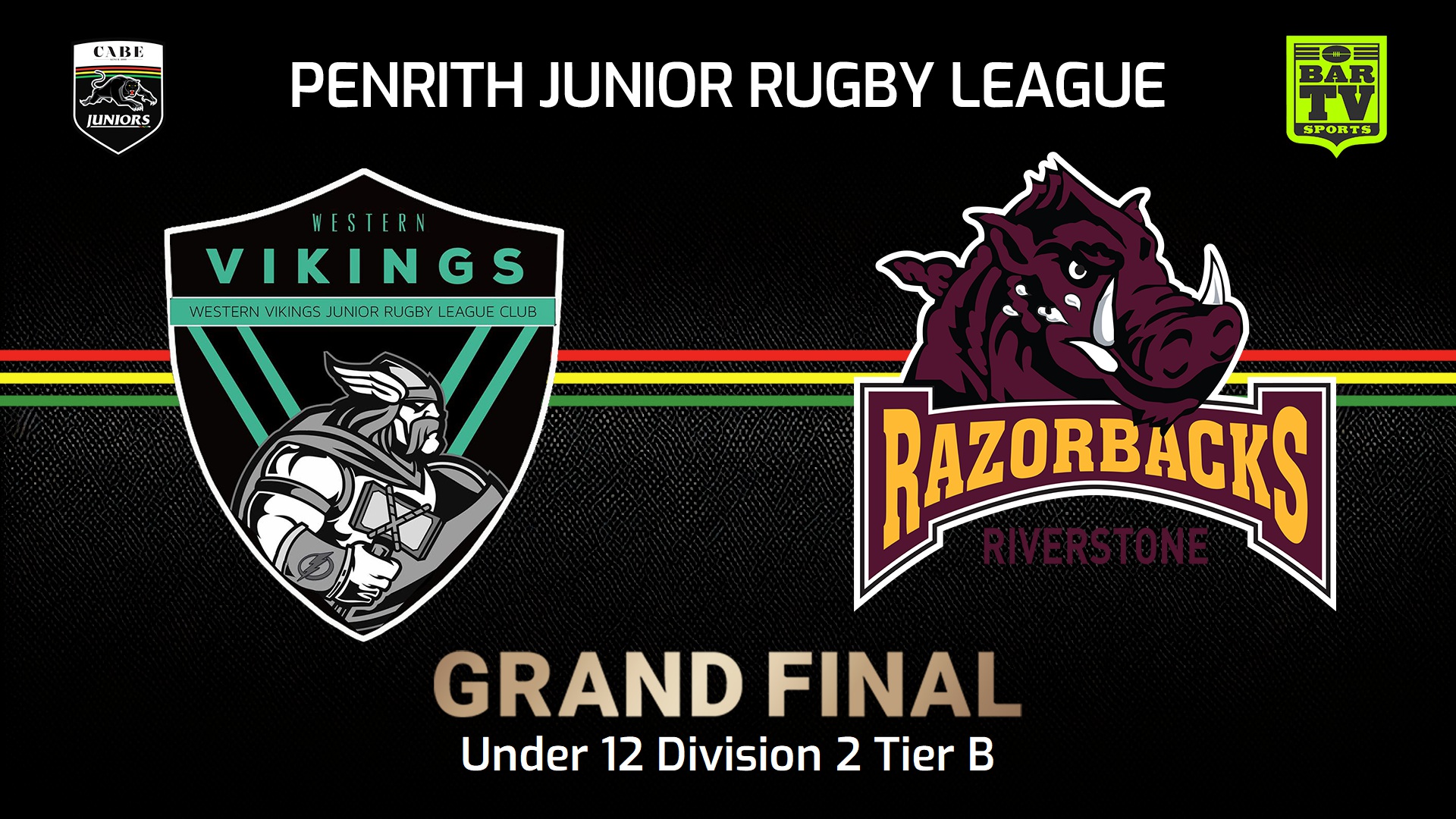 240831-video-Penrith & District Junior Rugby League Grand Final - U12 Div 2B - Western Vikings v Riverstone Razorbacks Slate Image