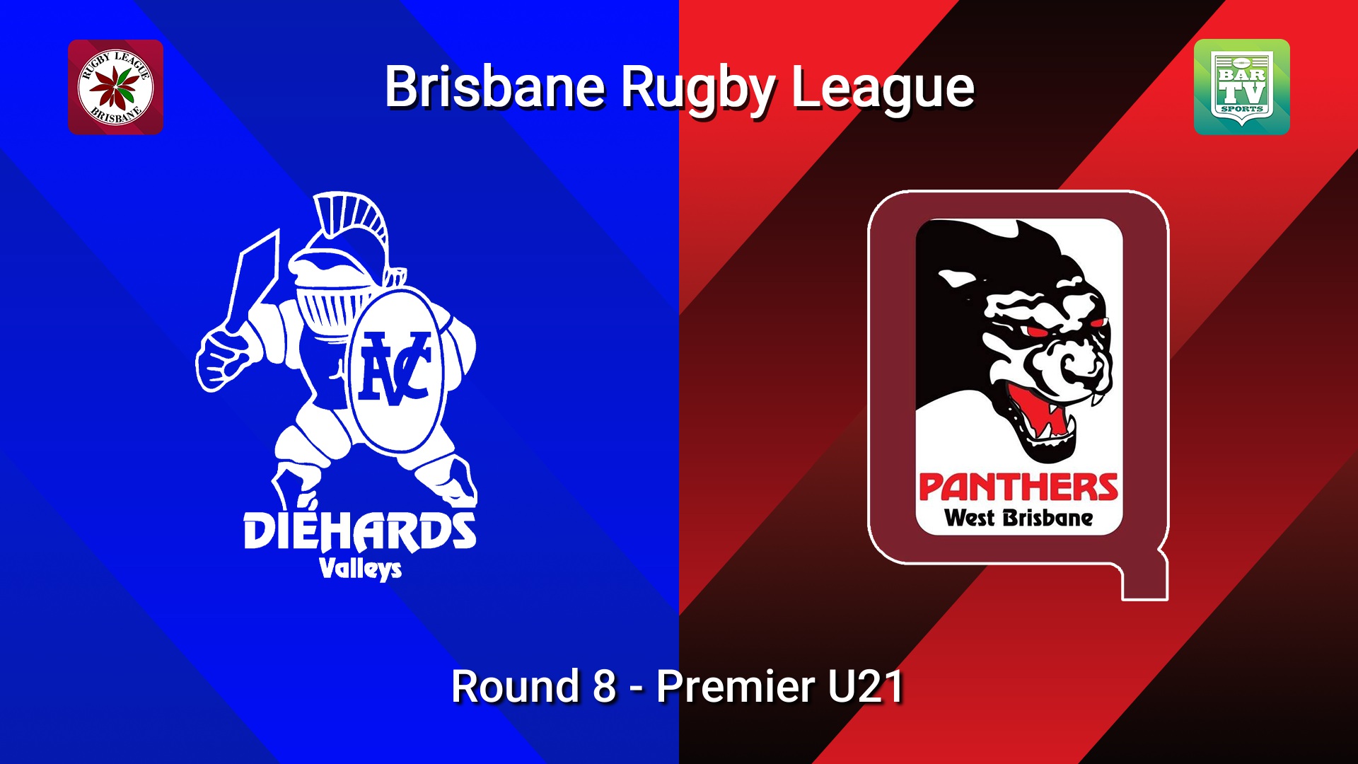 260516-video-BRL Round 8 - Premier U21 - Valleys Diehards v West Brisbane Panthers Slate Image