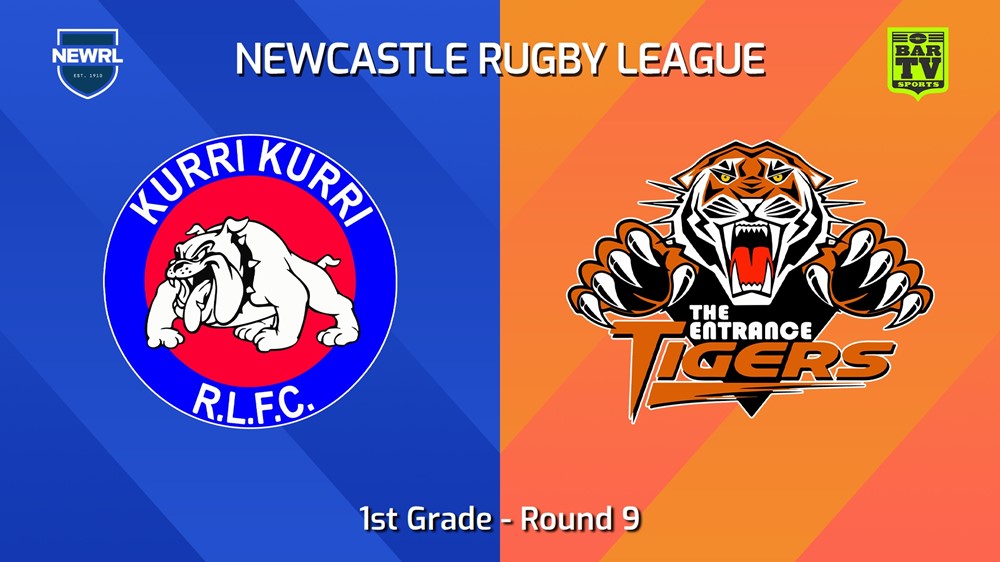 240615-video-Newcastle RL Round 9 - 1st Grade - Kurri Kurri Bulldogs v The Entrance Tigers Slate Image