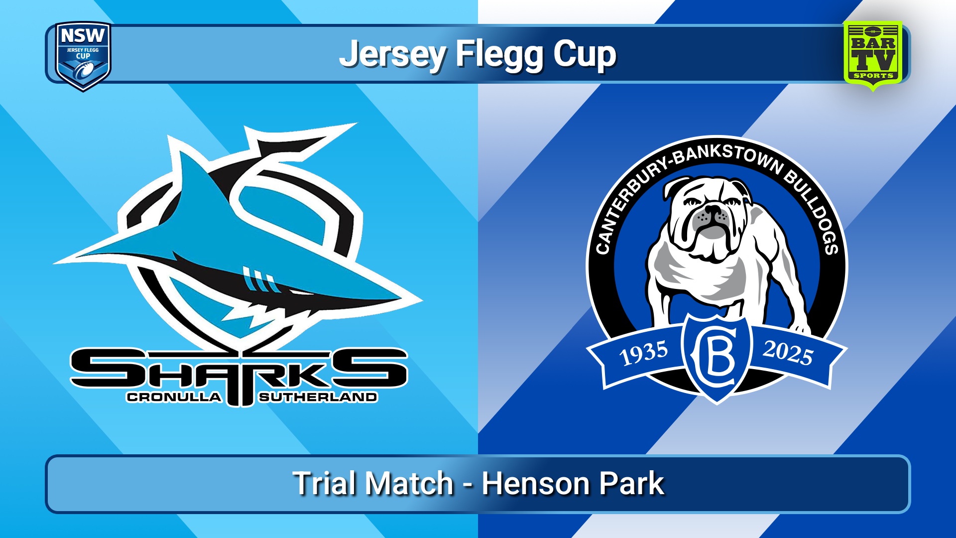250222-video-Jersey Flegg Cup Trial Match - Cronulla-Sutherland Sharks v Canterbury-Bankstown Bulldogs Slate Image
