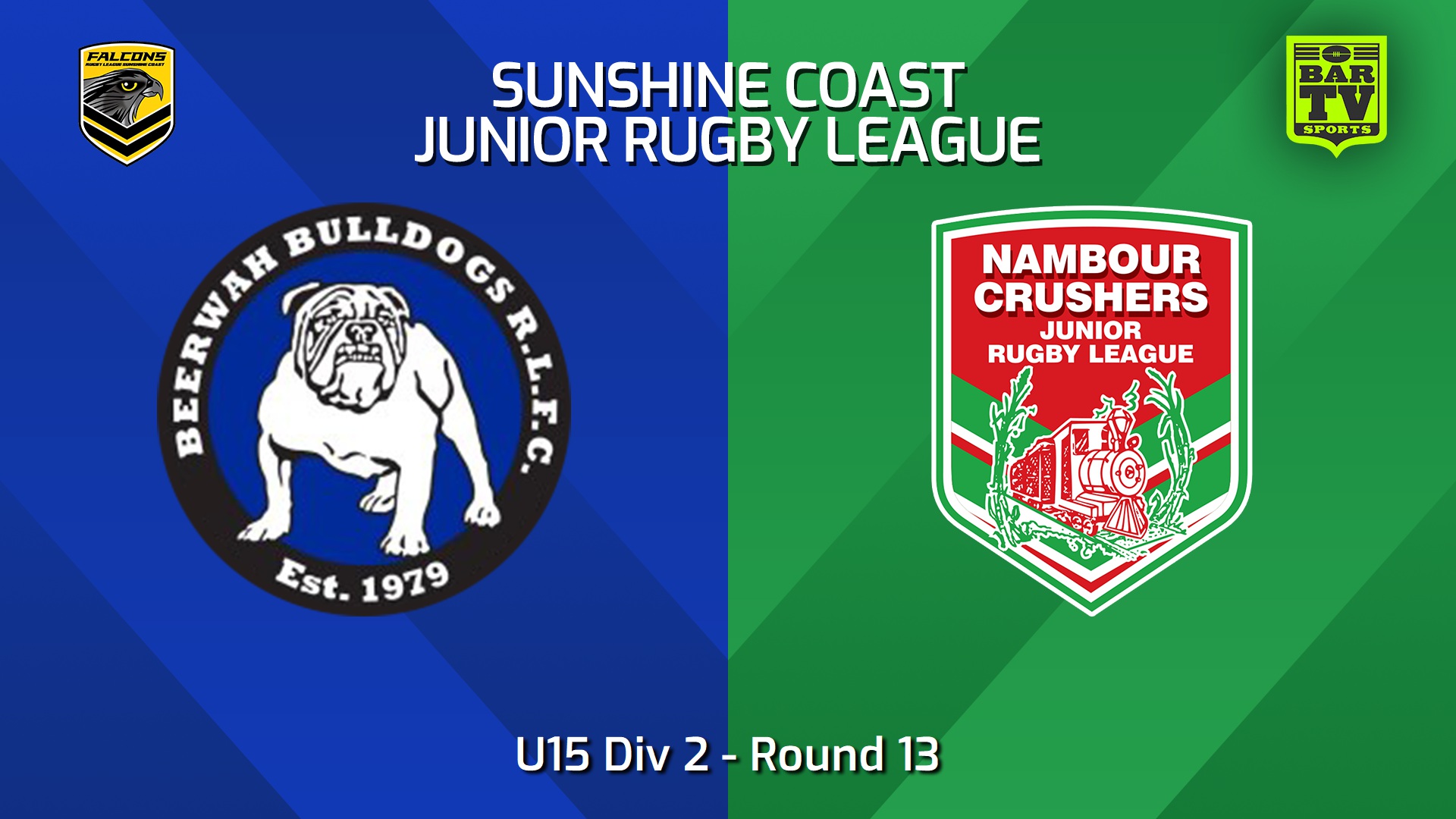 240712-video-Sunshine Coast Junior Rugby League Round 13 - U15 Div 2 - Beerwah Bulldogs JRL v Nambour Crushers JRL Slate Image