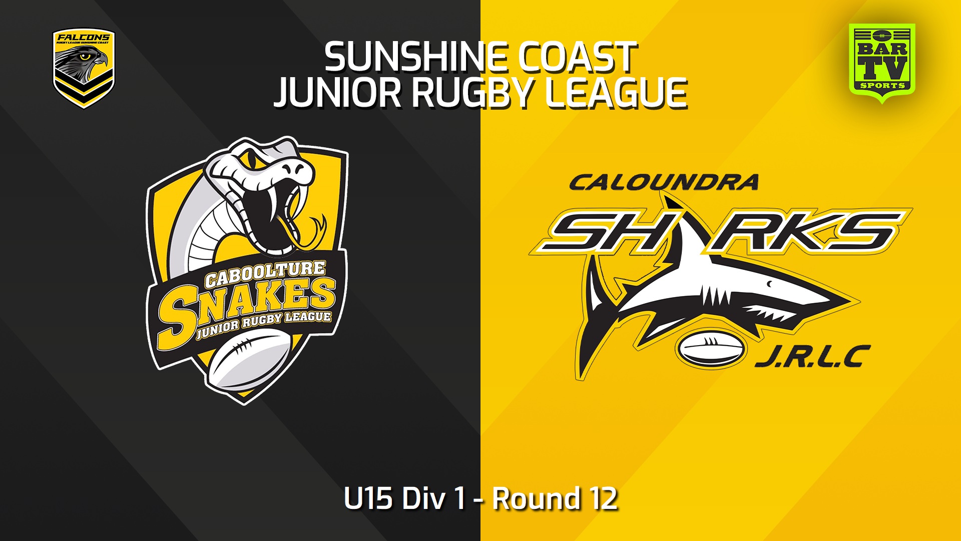 240621-video-Sunshine Coast Junior Rugby League Round 12 - U15 Div 1 - Caboolture Snakes JRL v Caloundra Sharks JRL Slate Image