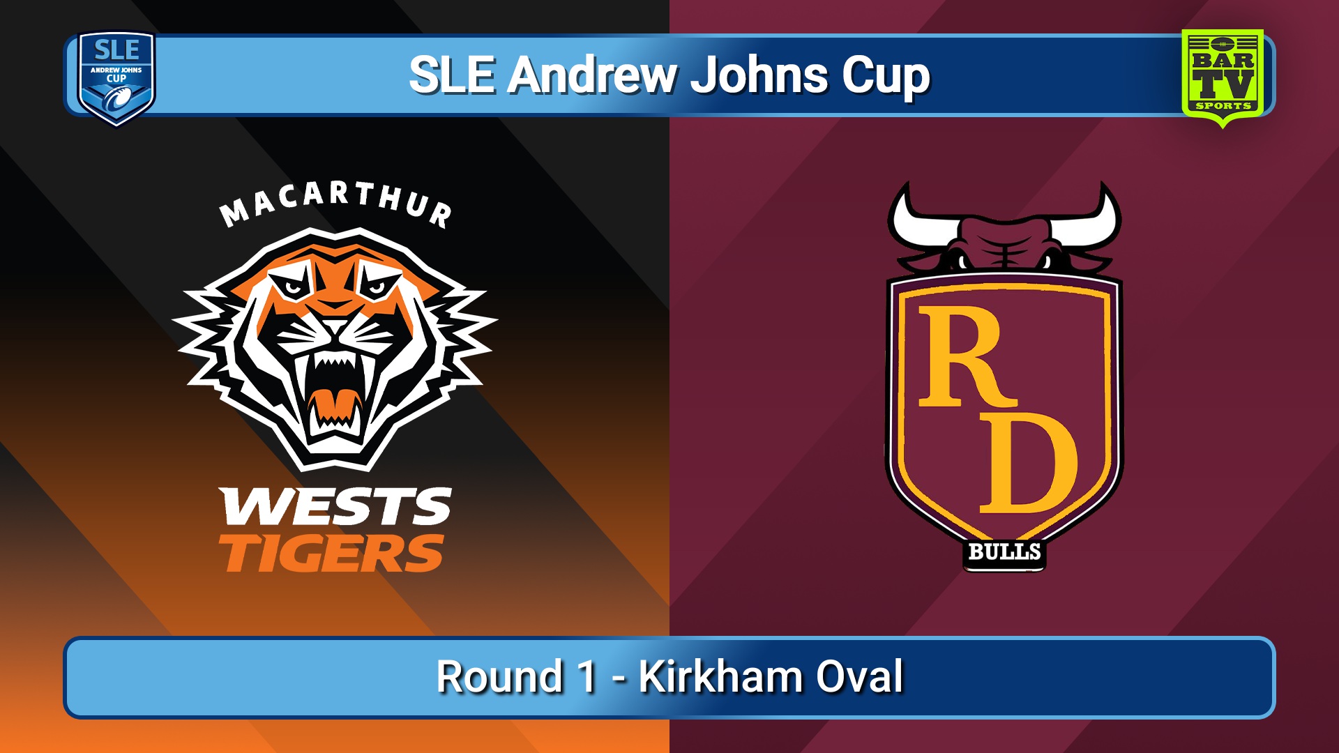 250209-video-SLE Andrew Johns Cup Round 1 - Macarthur Wests Tigers v Riverina Bulls Slate Image