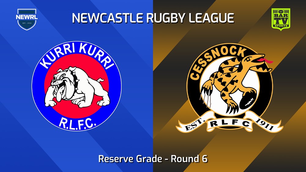 240525-video-Newcastle RL Round 6 - Reserve Grade - Kurri Kurri Bulldogs v Cessnock Goannas Slate Image