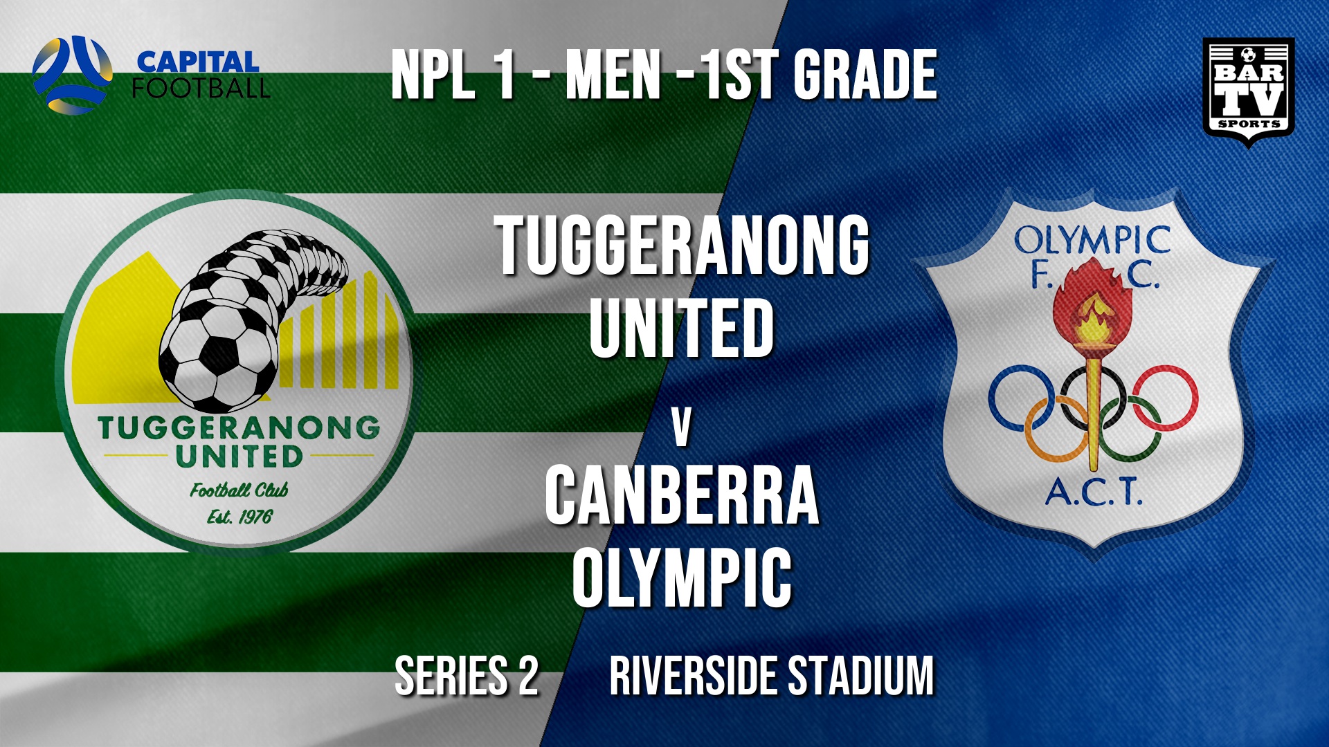 NPL - CAPITAL Series 2 - Tuggeranong United FC v Canberra Olympic FC Slate Image